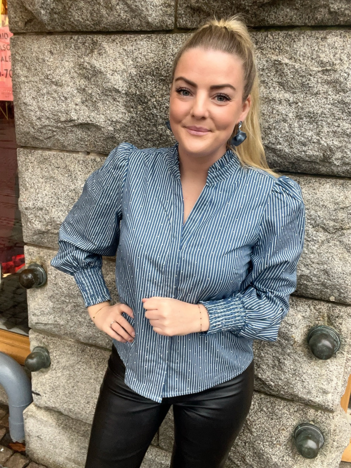 Nuemilie Shirt Medium Blue Denim