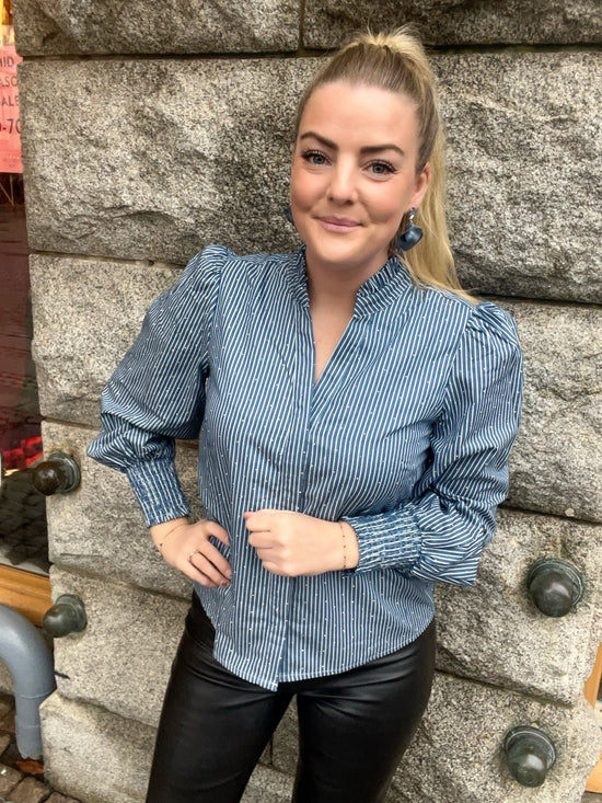 Nuemilie Shirt Medium Blue Denim