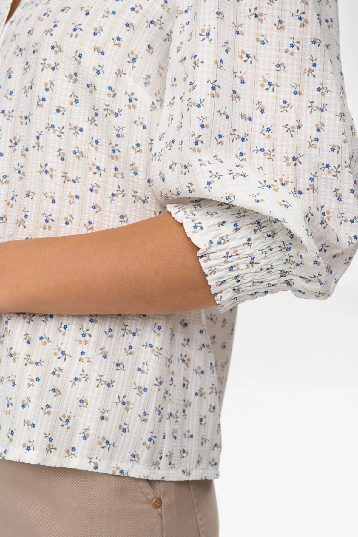 Nufenja Shirt Gray Blue