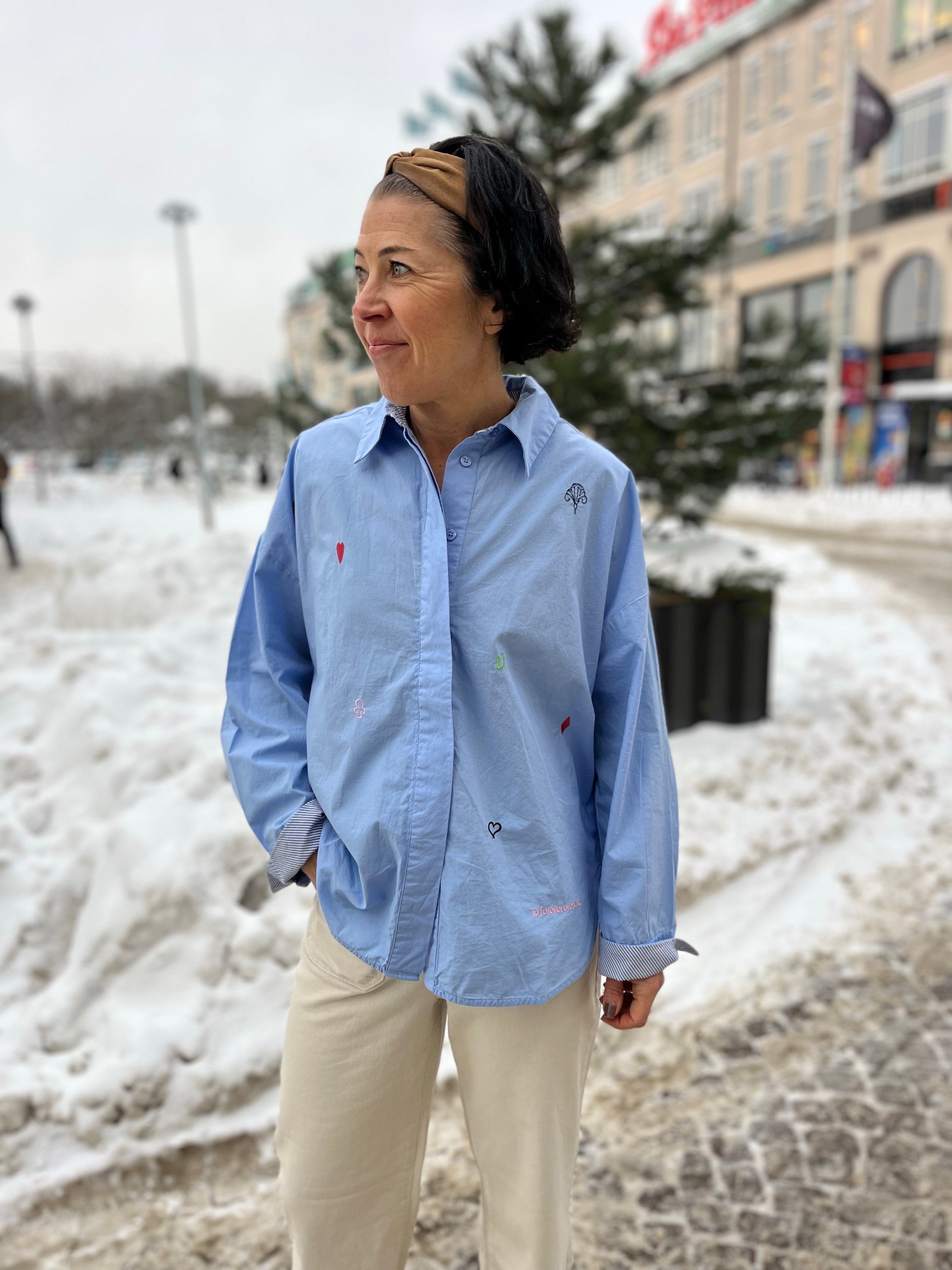 Nujuna Shirt Hydrangea