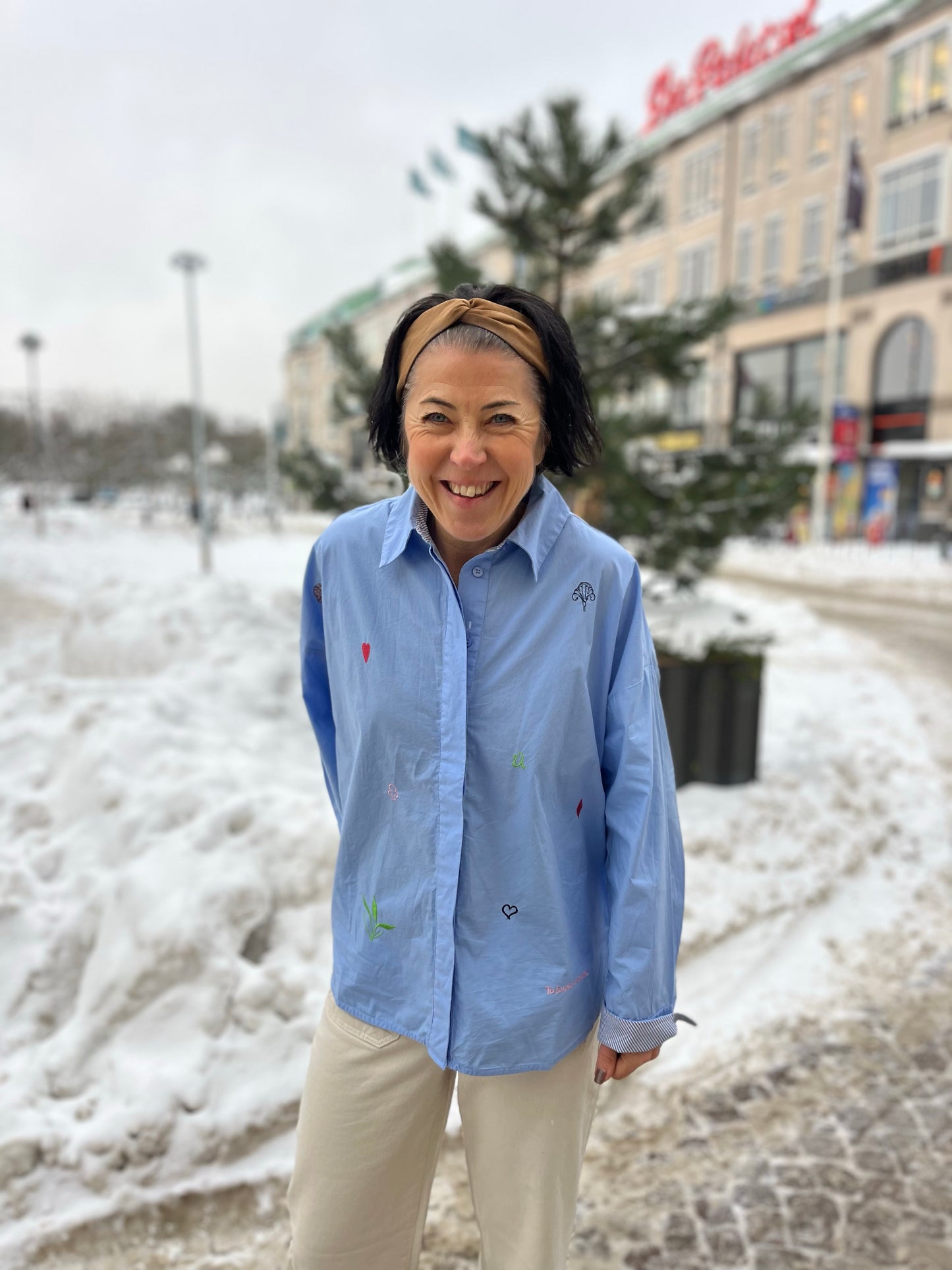 Nujuna Shirt Hydrangea