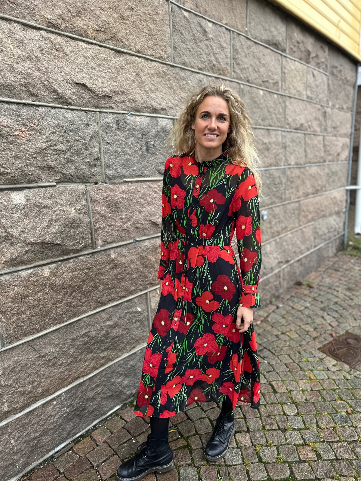 Nukyndall New Dress Fiery Red