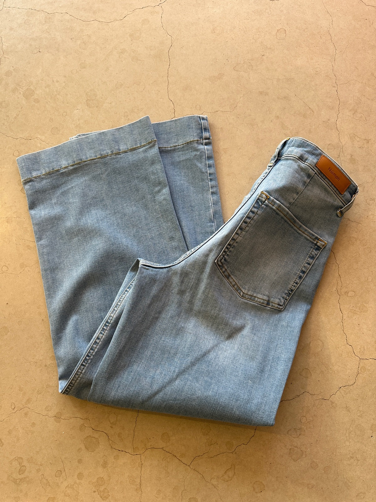 Nuparis Jeans Long Light Blue Light Blue Denim