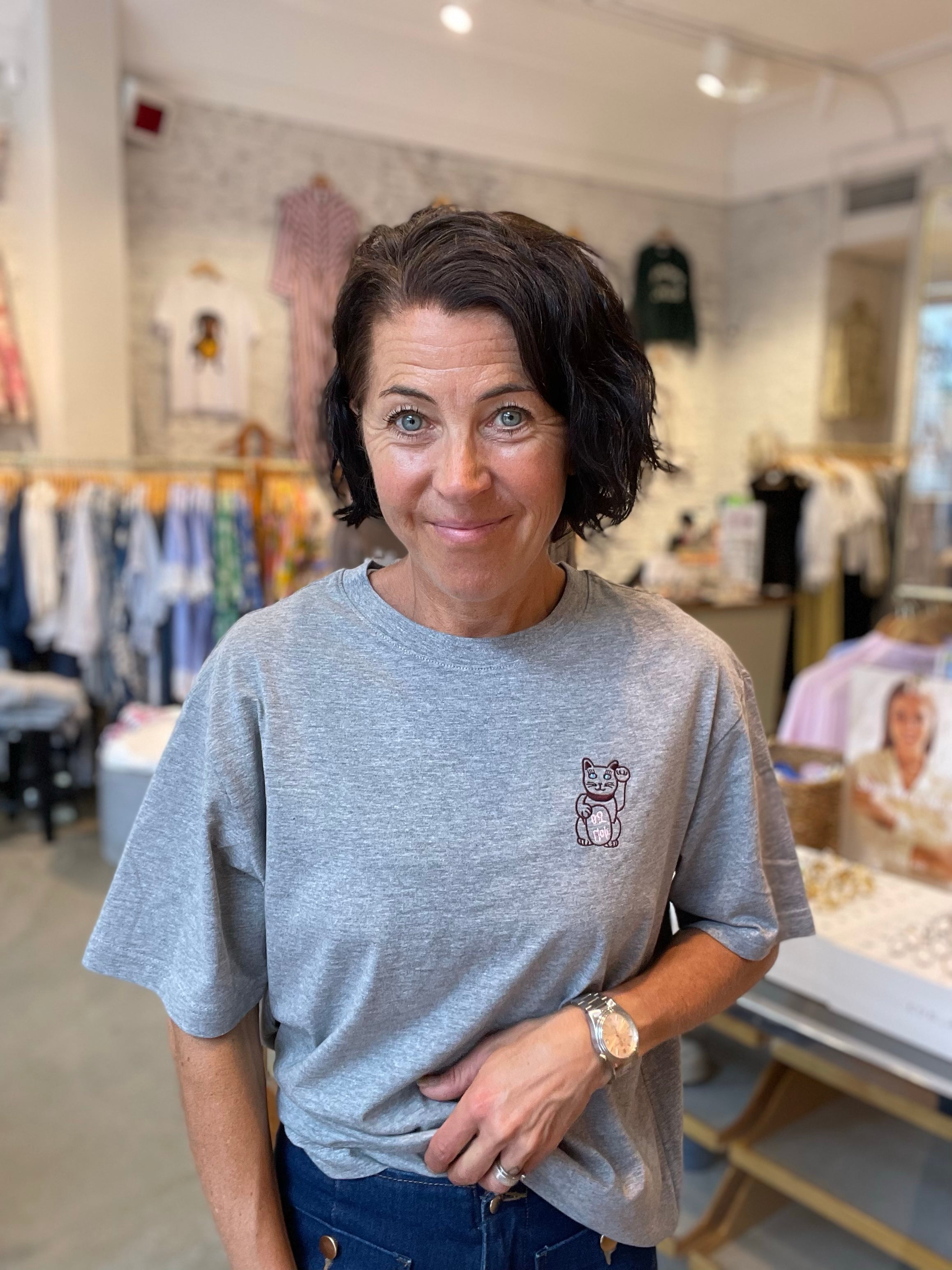 Nuprema Oversize Tee Medium Grey Mel
