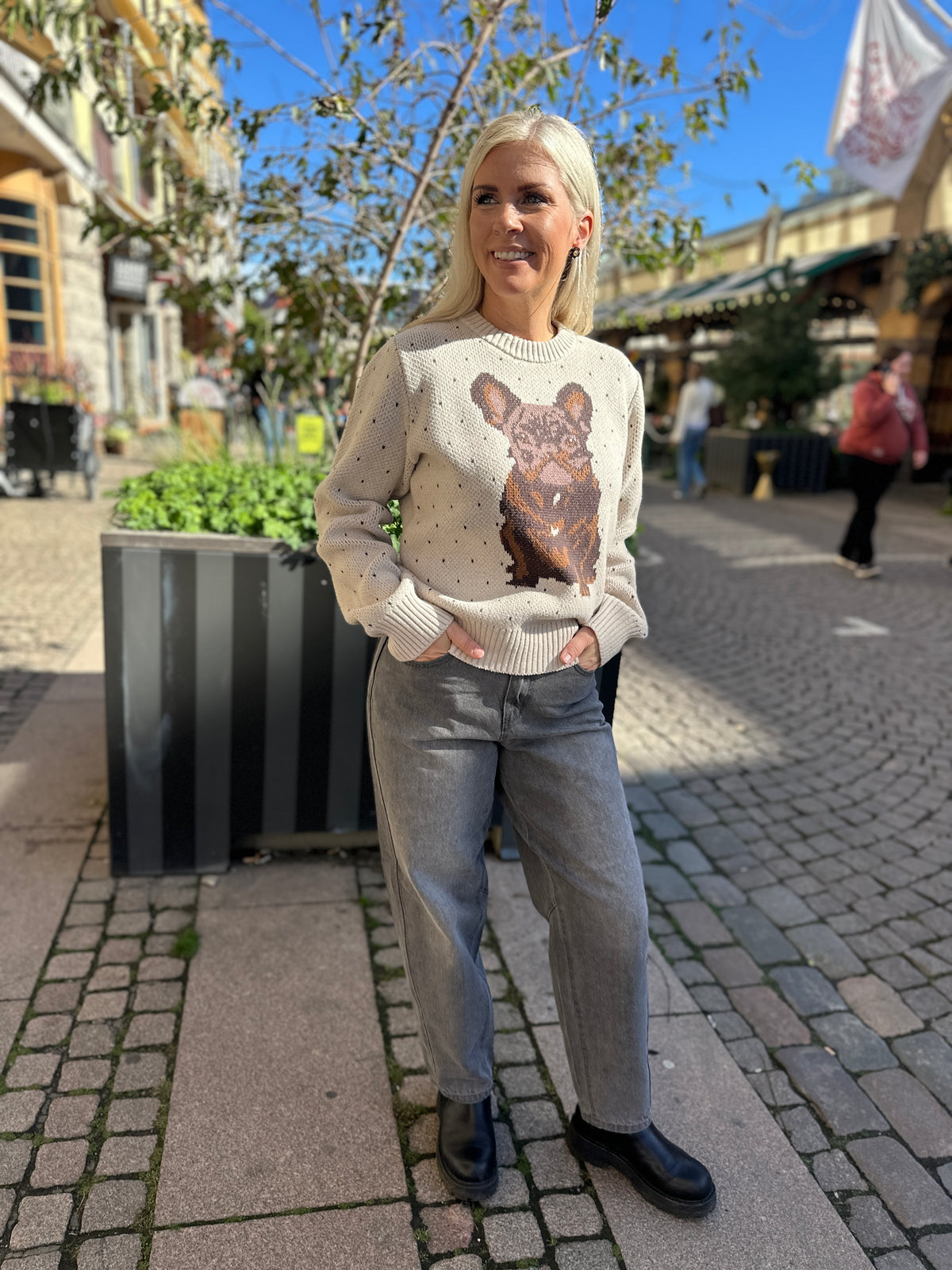 Nusamara Pullover Gray Morn