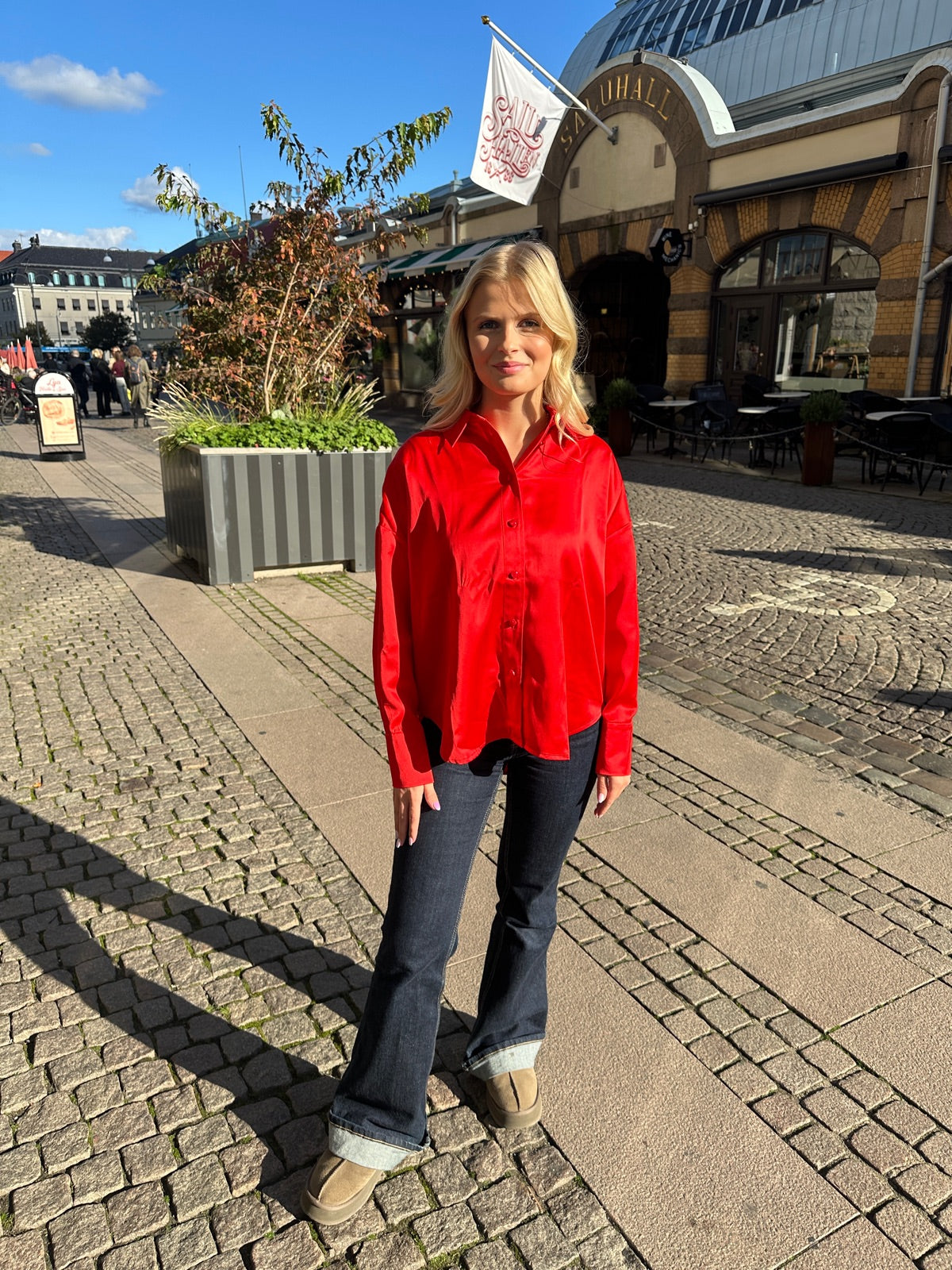 Nusatti Shirt Fiery Red