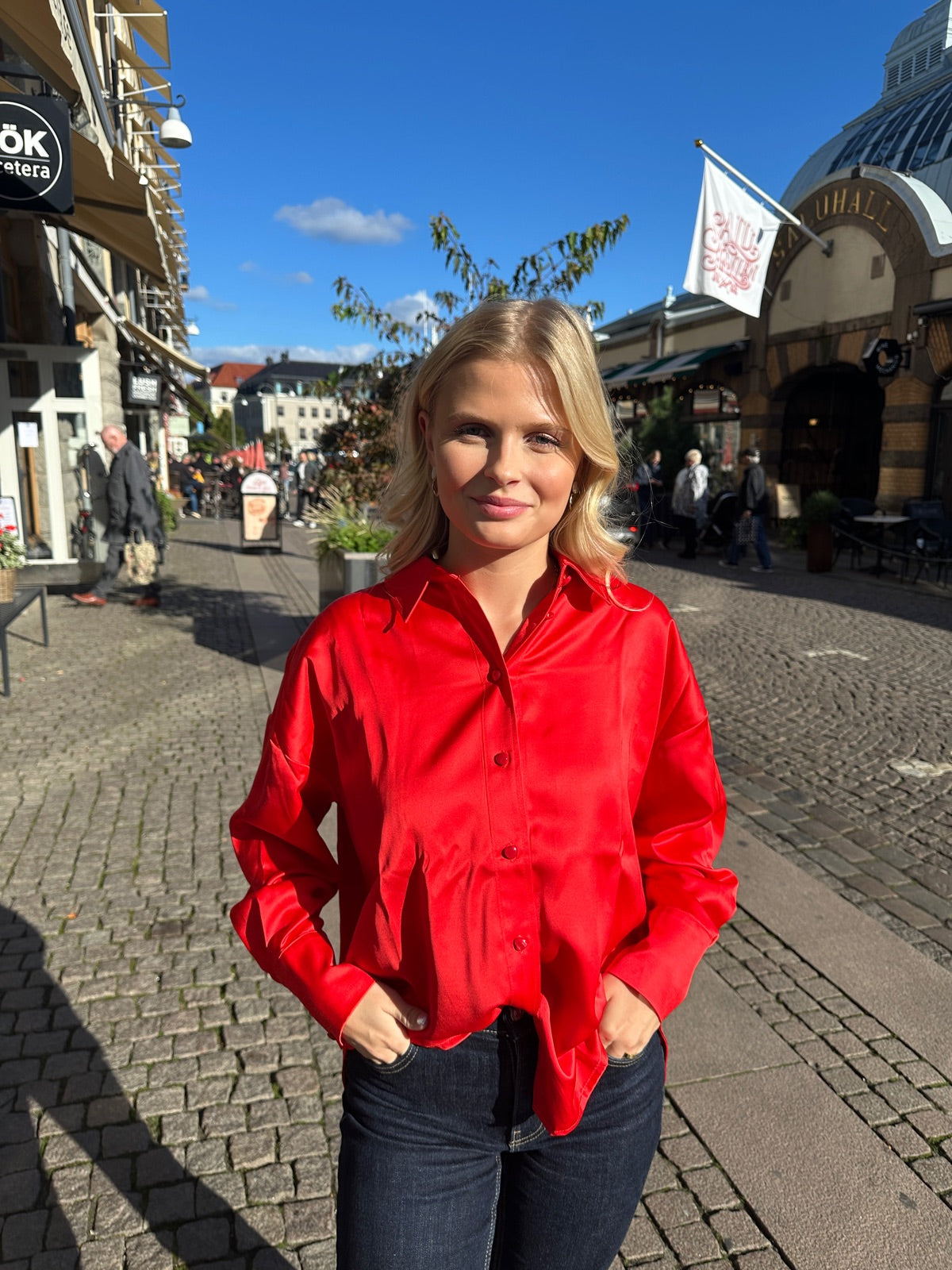 Nusatti Shirt Fiery Red