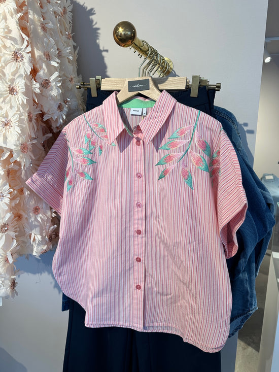Nuulla Ss Shirt Blushing Bride  Icy Pink
