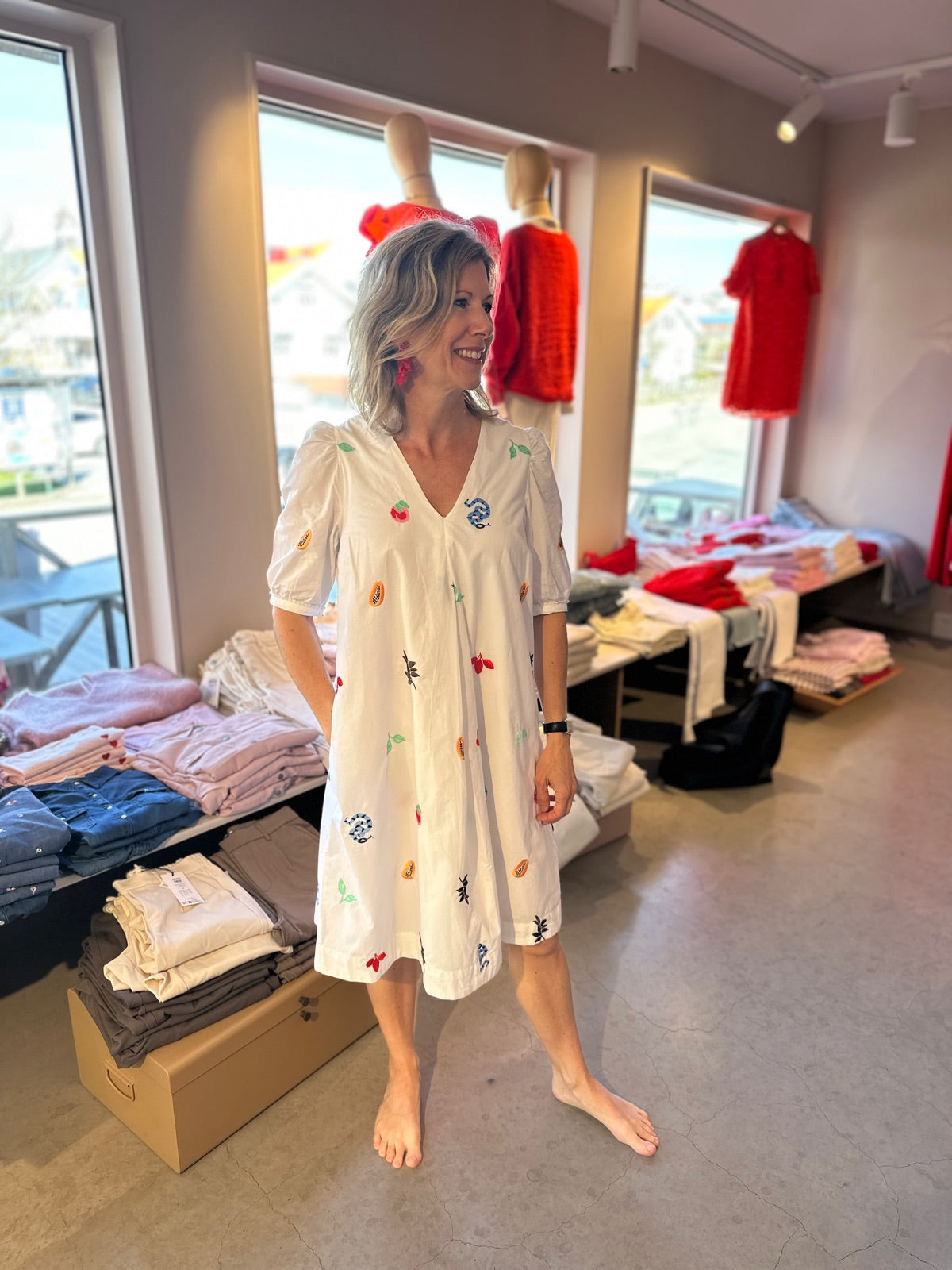 Nuvalentine Dress Bright White