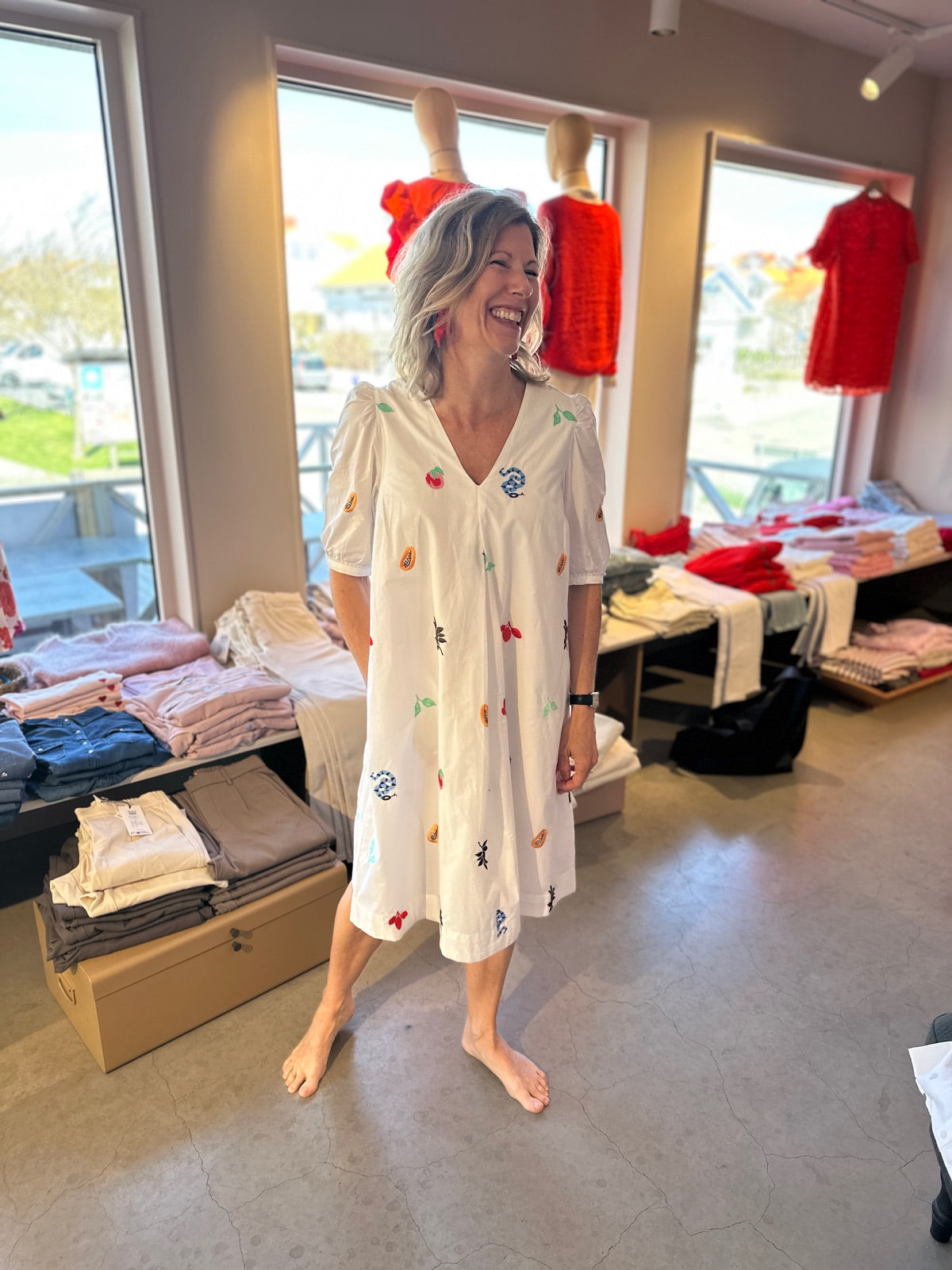 Nuvalentine Dress Bright White