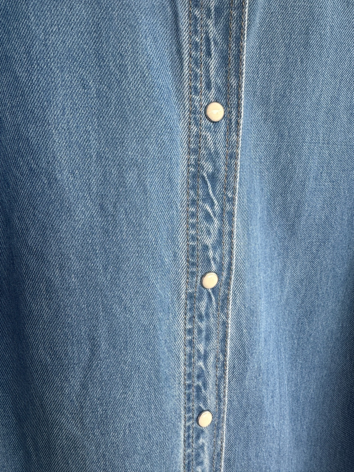 Objframe Re Denim Dress Light Blue Denim