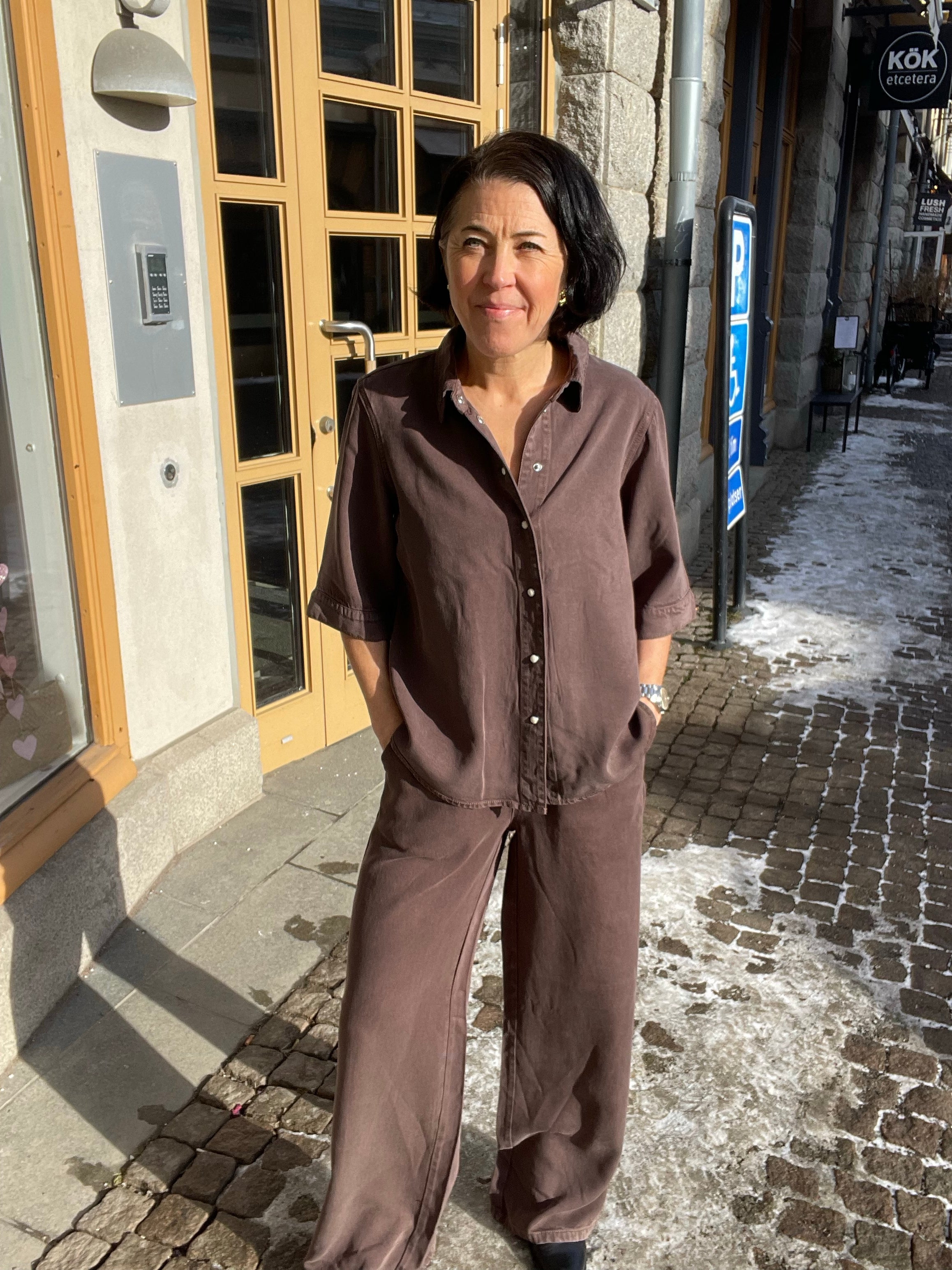 Objframe Re Denim Top Seal Brown