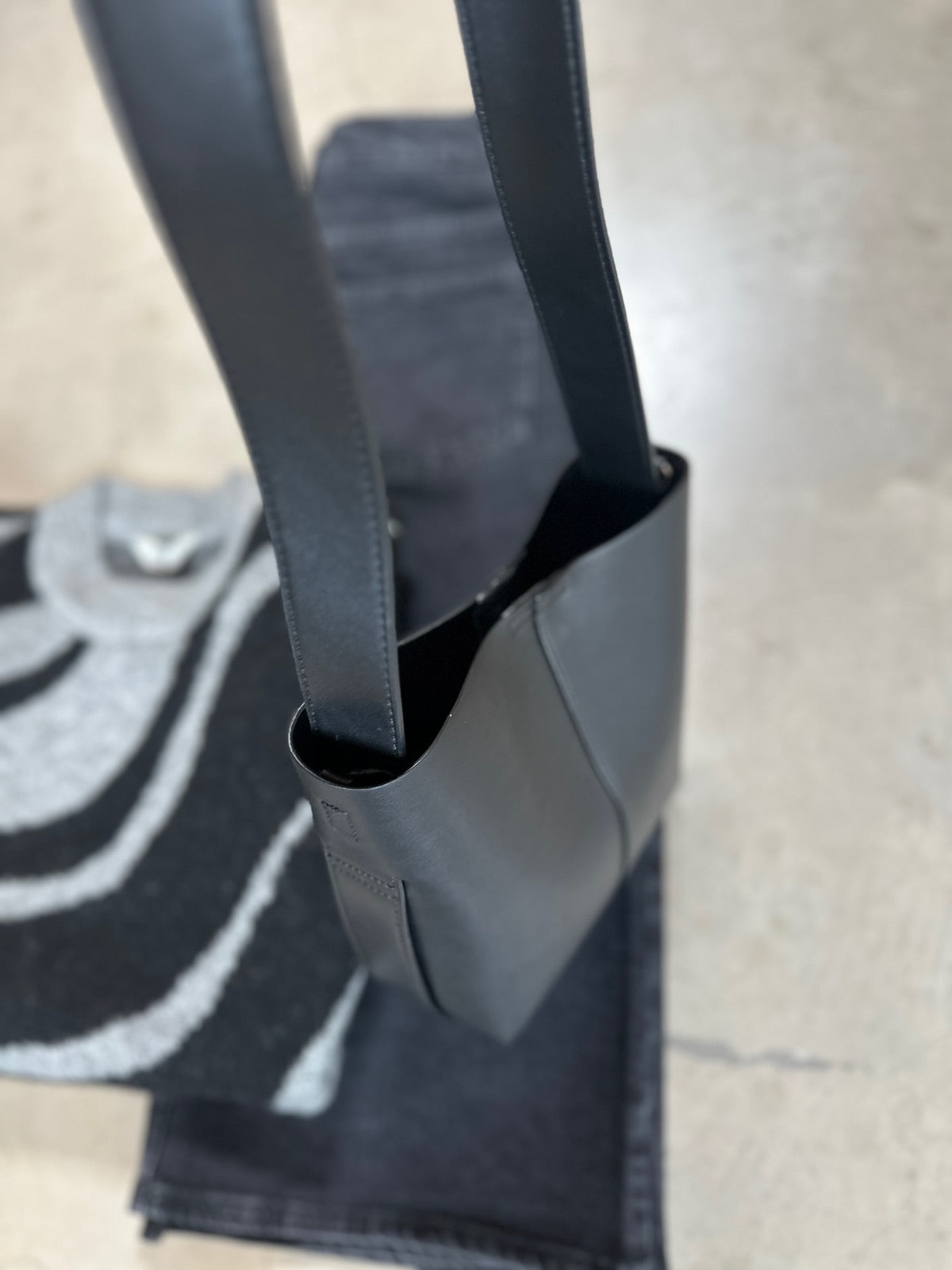Objgael Pu Bag Black