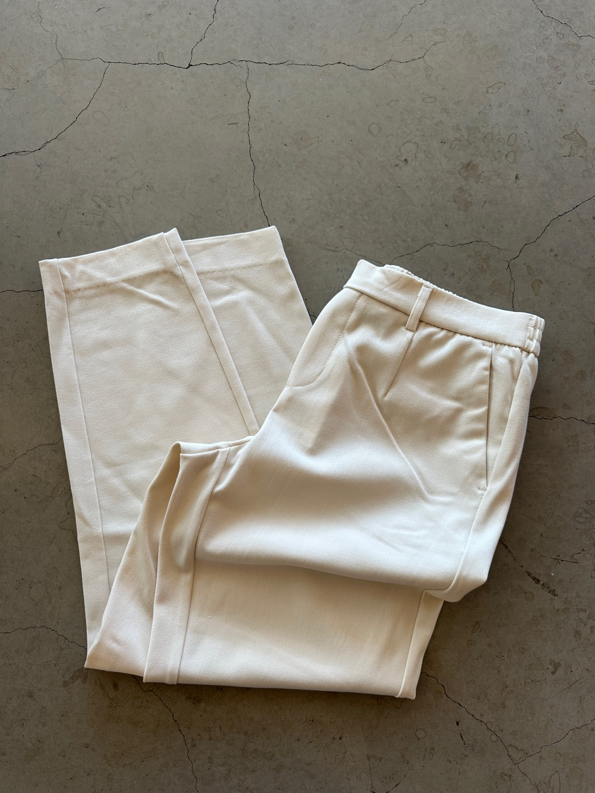 Objlisa Slim Pant Sandshell