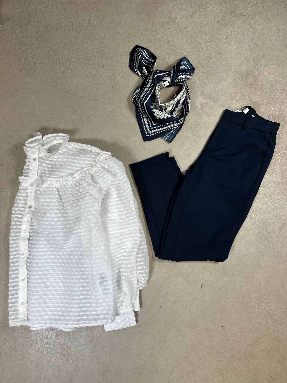 Objlisa Slim Pant Sky Captain