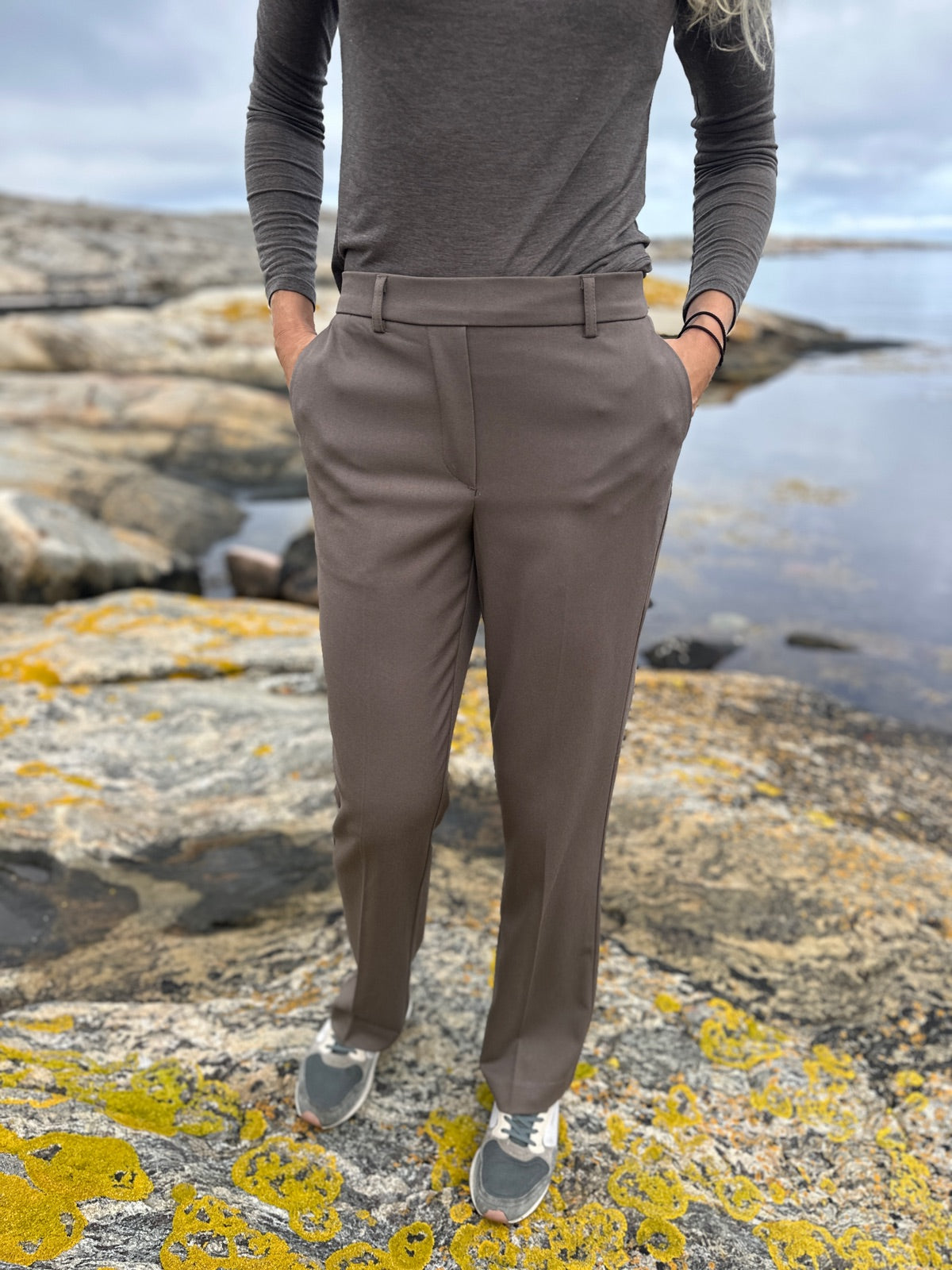 Objlisa Straight Pant Morel