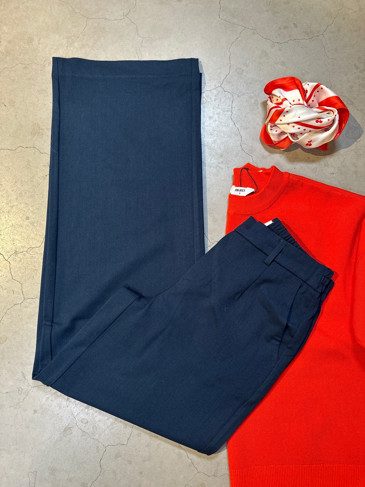Objlisa Wide Pant Sky Captain