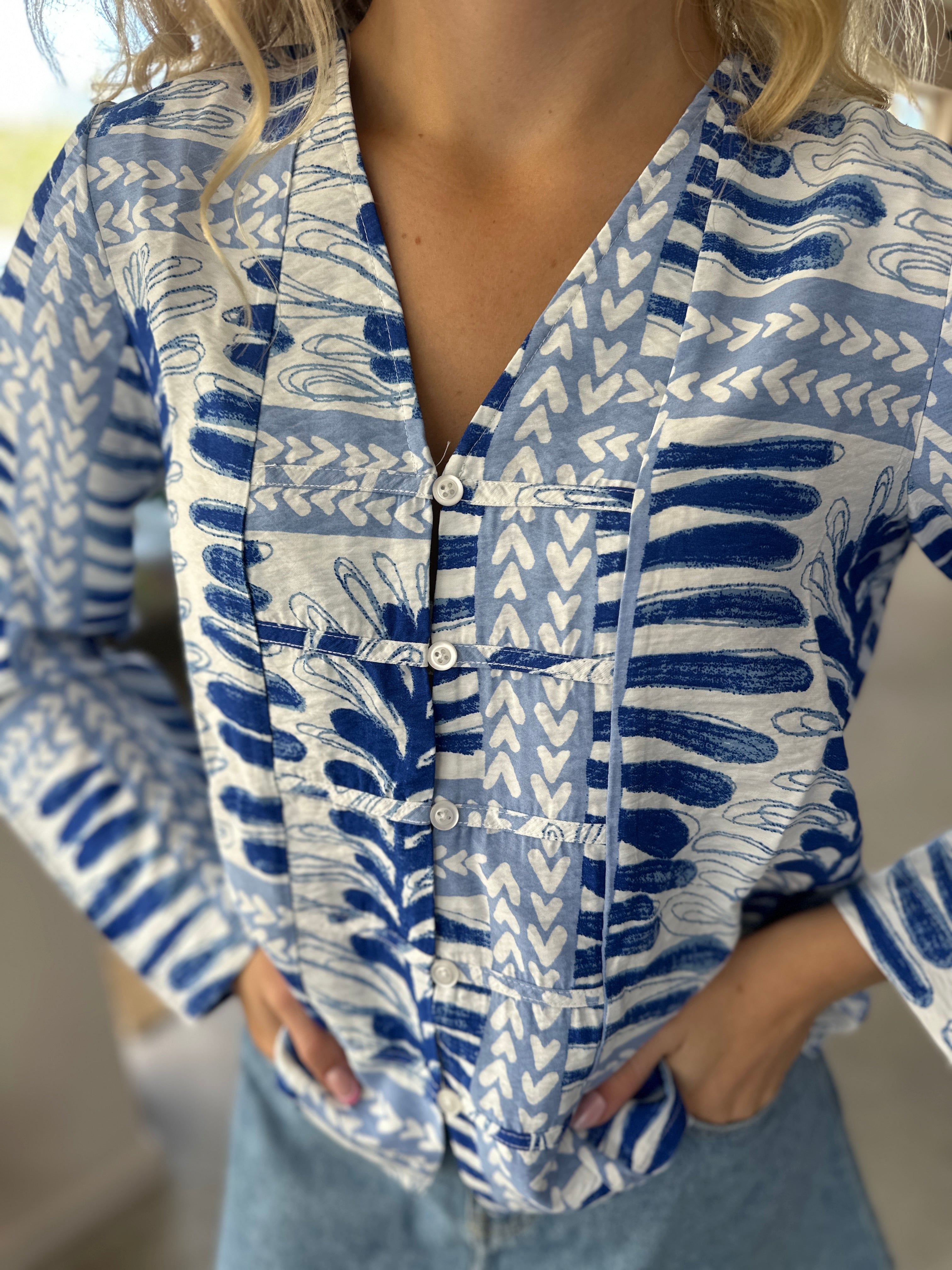 Objshelly Top Azure Blue