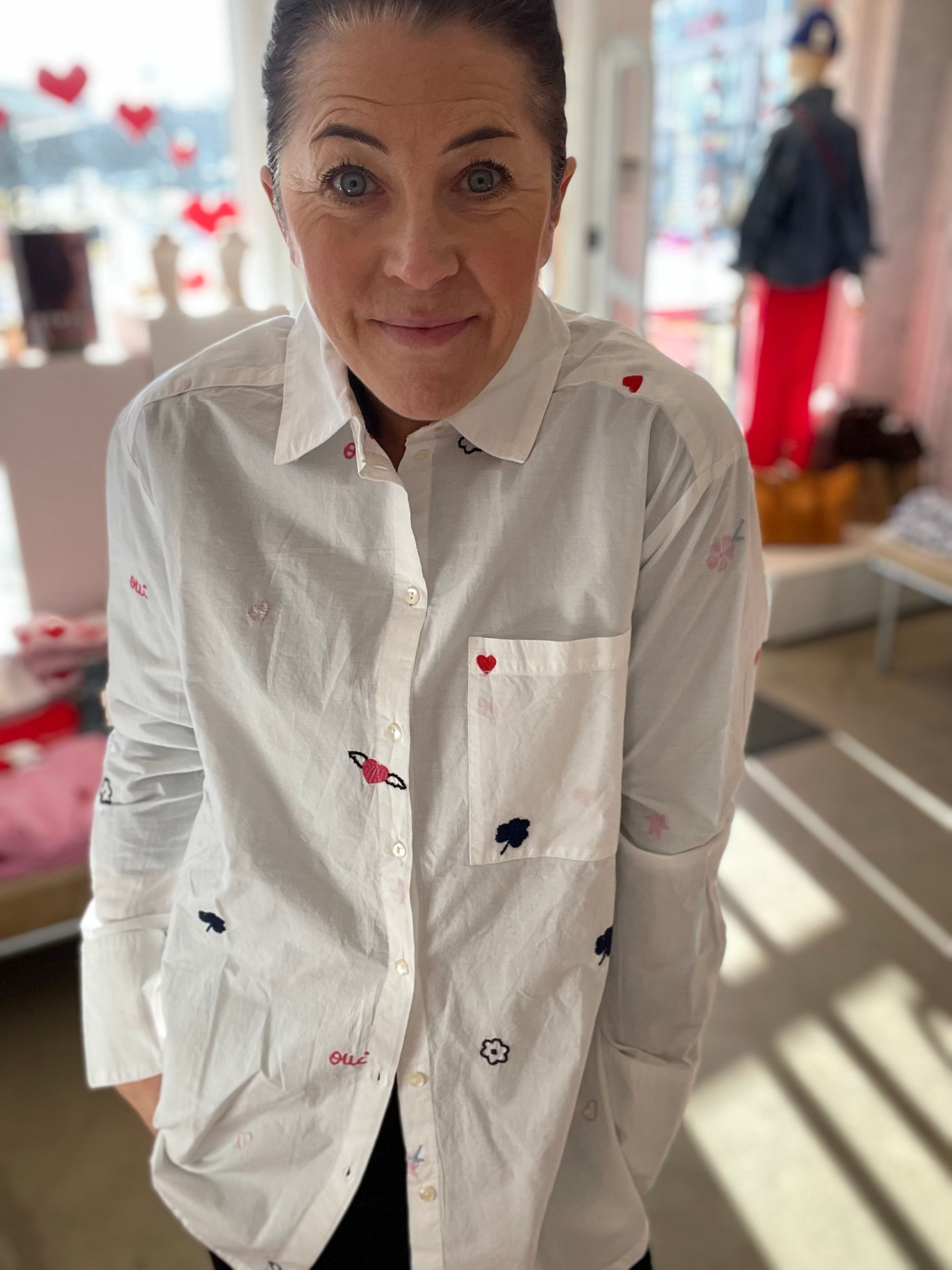 Olbertasz Shirt Bright White