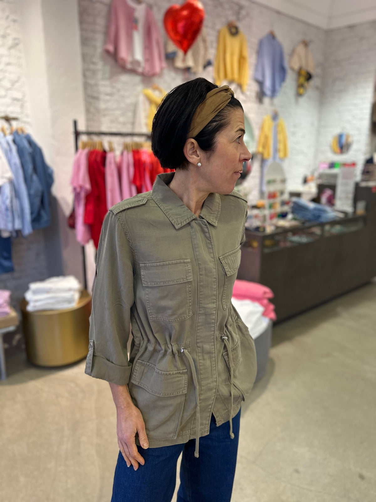 Onlkenya B Life Utility Jacket Mermaid