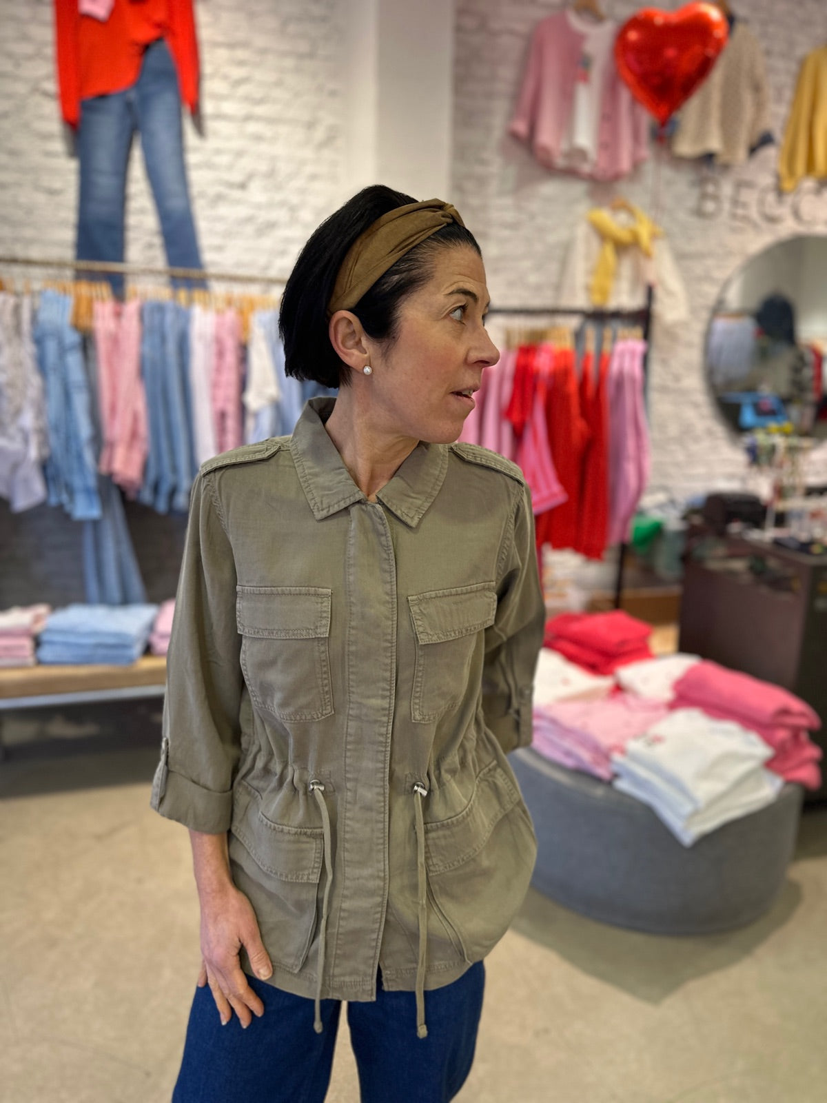 Onlkenya B Life Utility Jacket Mermaid