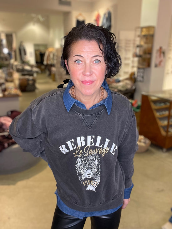 Onllucinda Long Sleeve O Neck Black Rebelle Miss