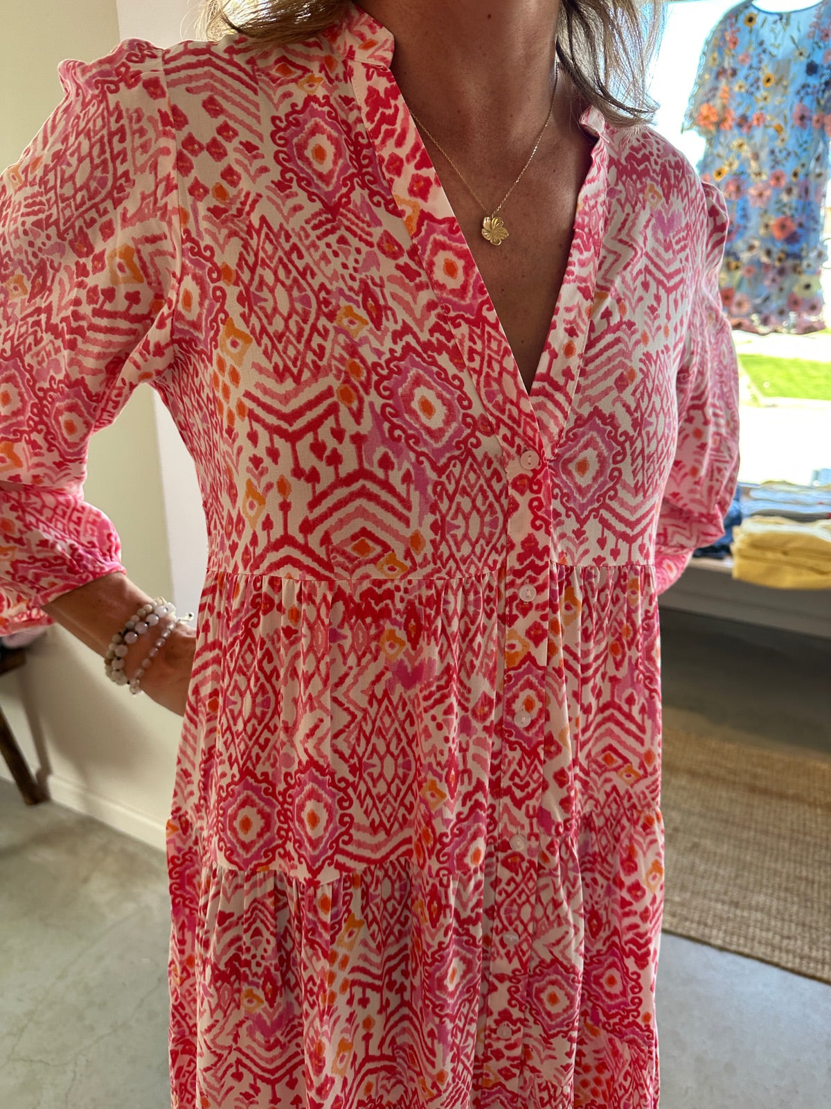 Onlmilana Dress Cloud Dancer Sikka Graphic