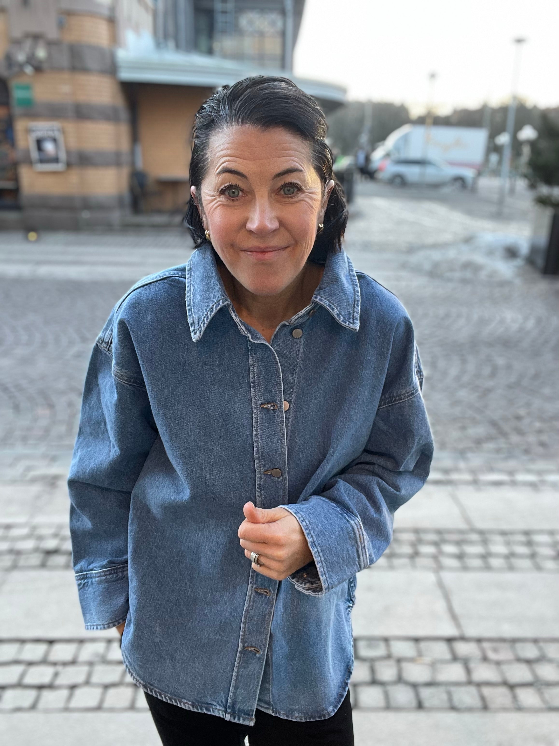 Onlsophie Oversized Medium Blue Denim