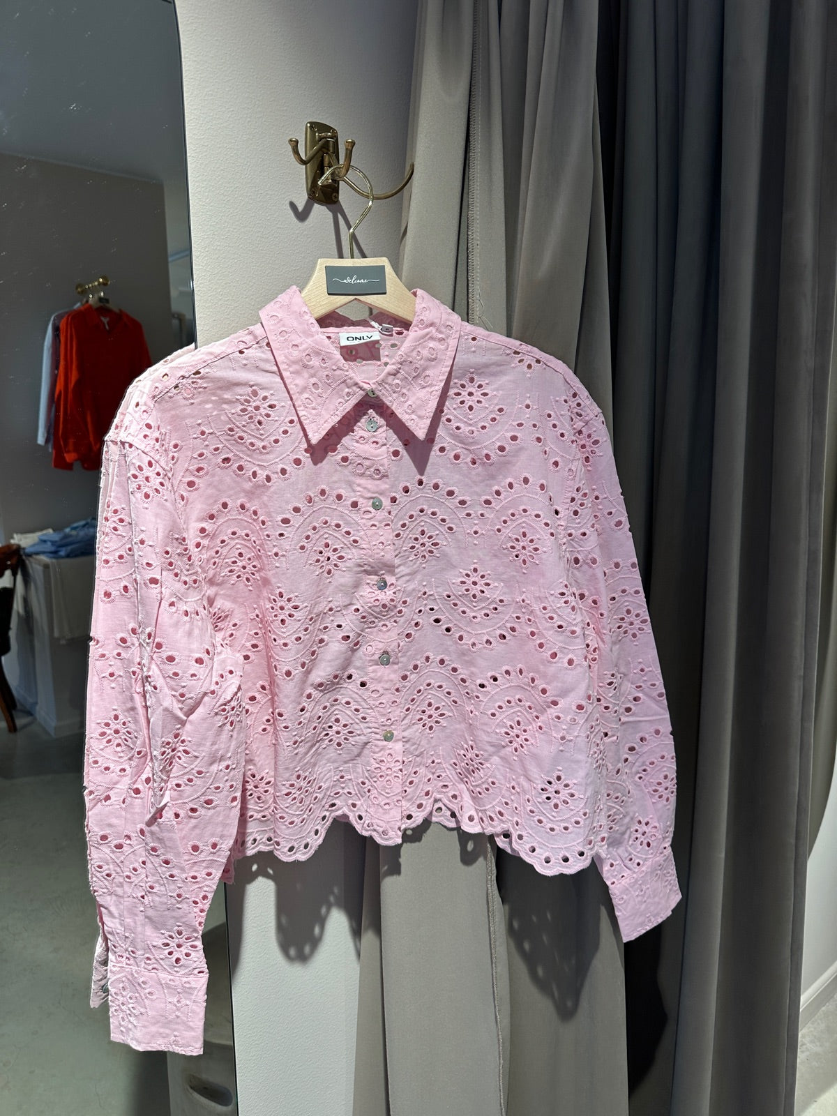 Onlvalais Long Sleeve Shirt Pink Lady
