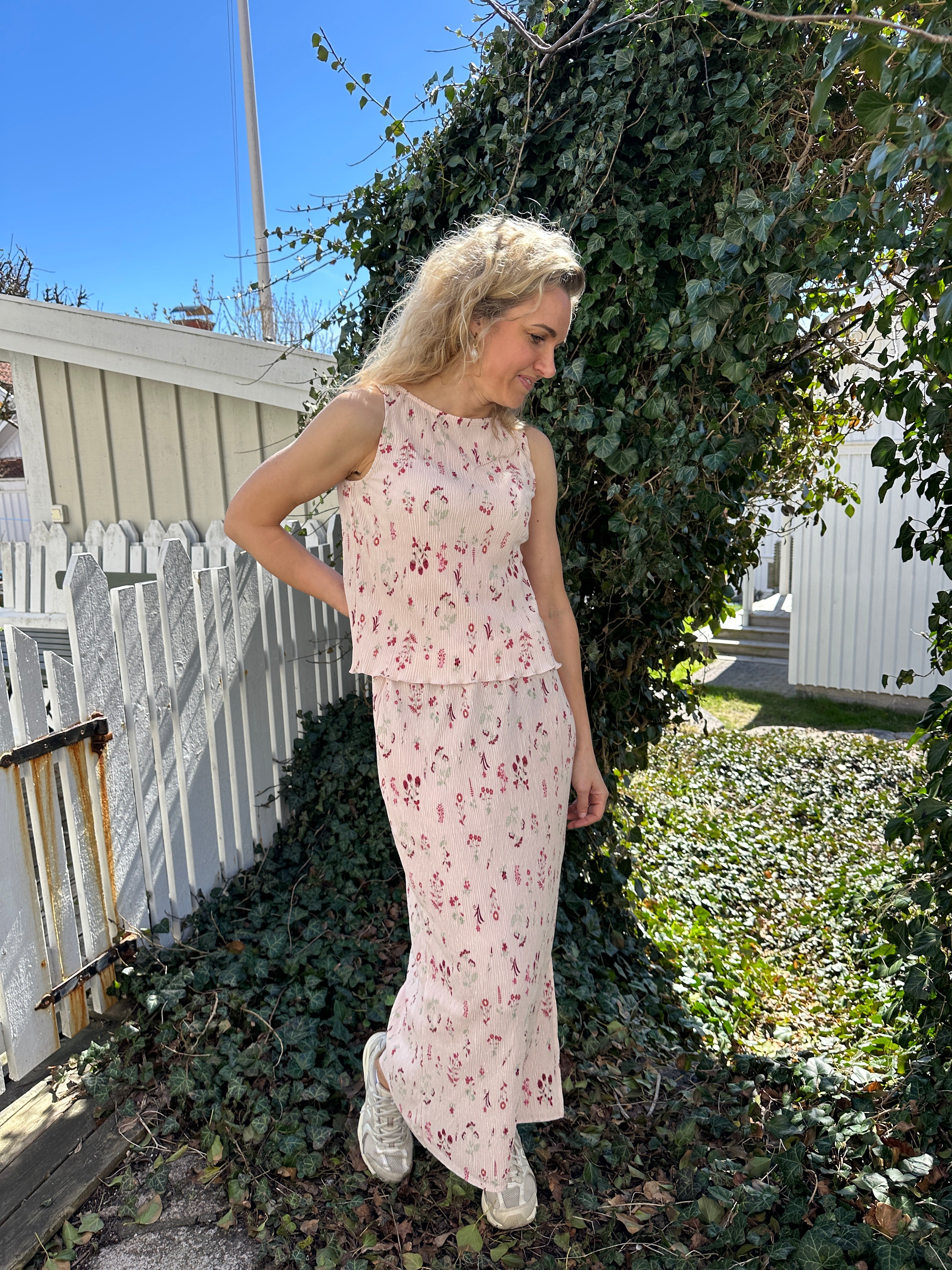 Pcflora Skirt Pink Flowers