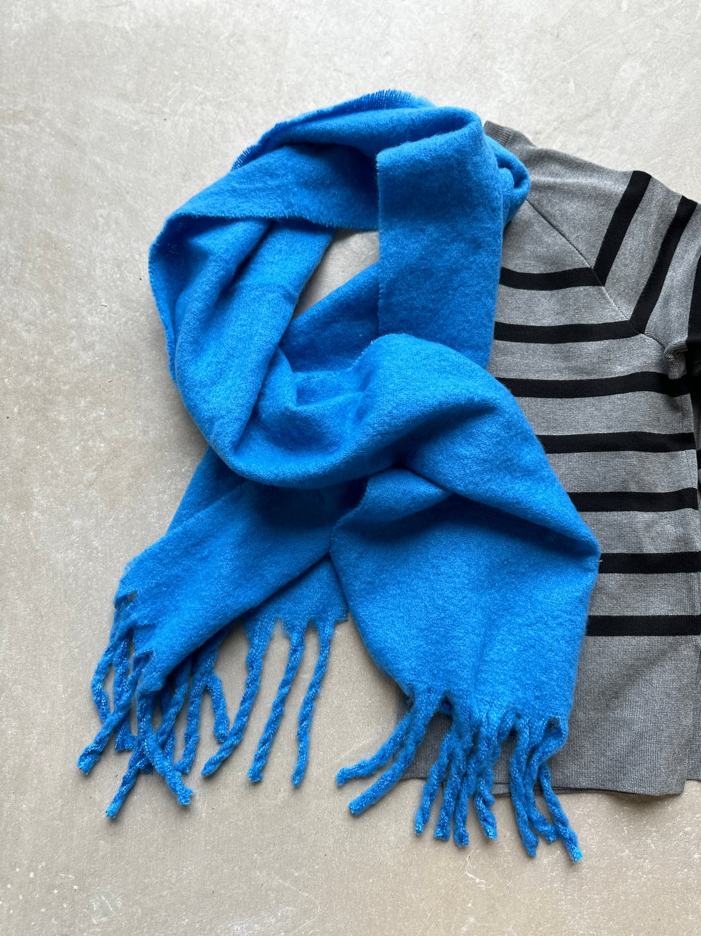 Pcnikita Long Scarf French Blue