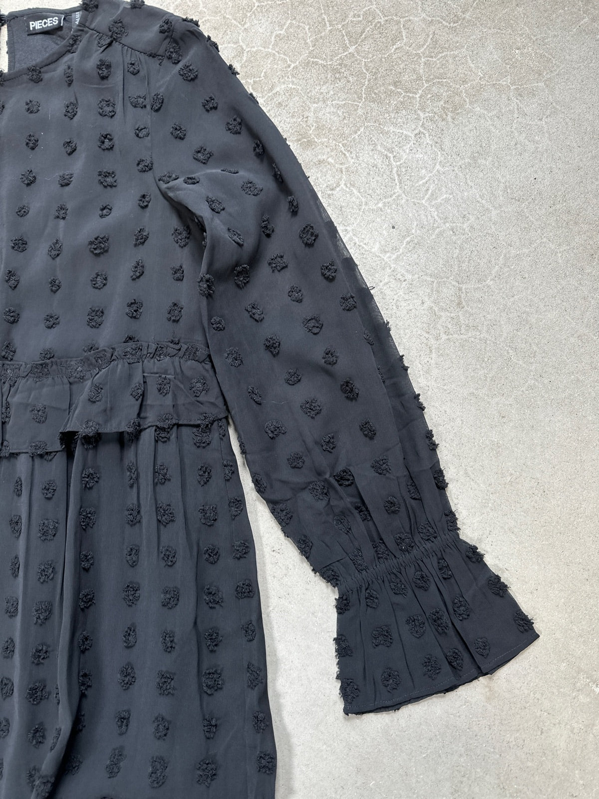 Pcsymma Long Sleeve Dress Black