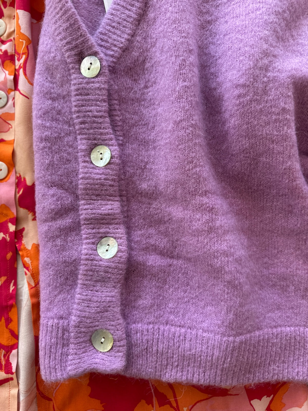 Petrinelle Hope Cardigan Violet Tulle