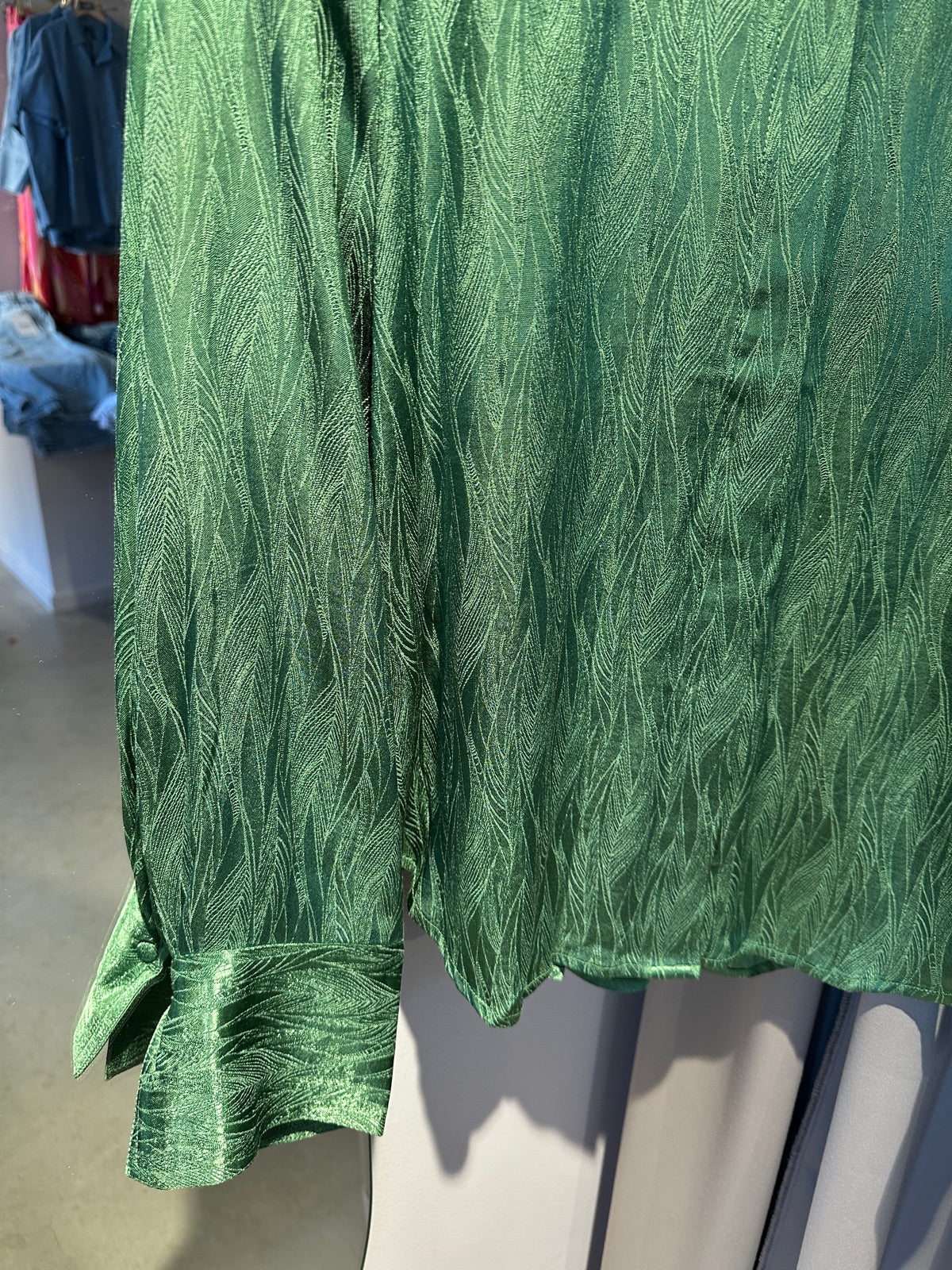 Roumarta Long Sleeve Shirt Artichoke Green