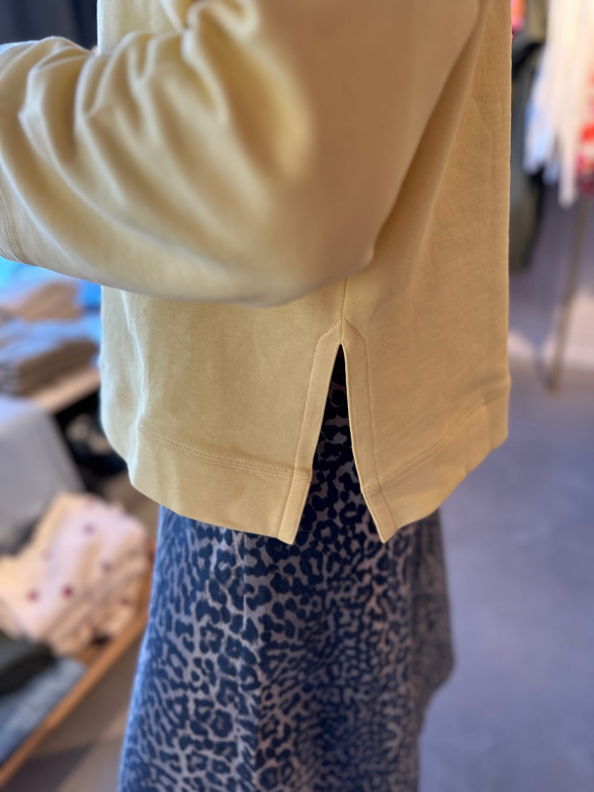 Slfelise Long Sleeve O Neck Wide Sleeve Sweat Sundress