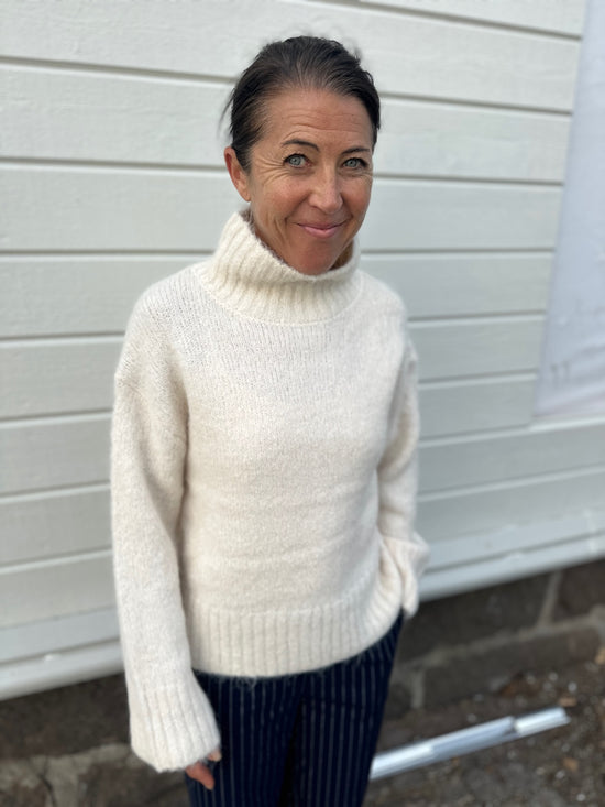 Slfgabriella Long Sleeve Knit High Neck Birch