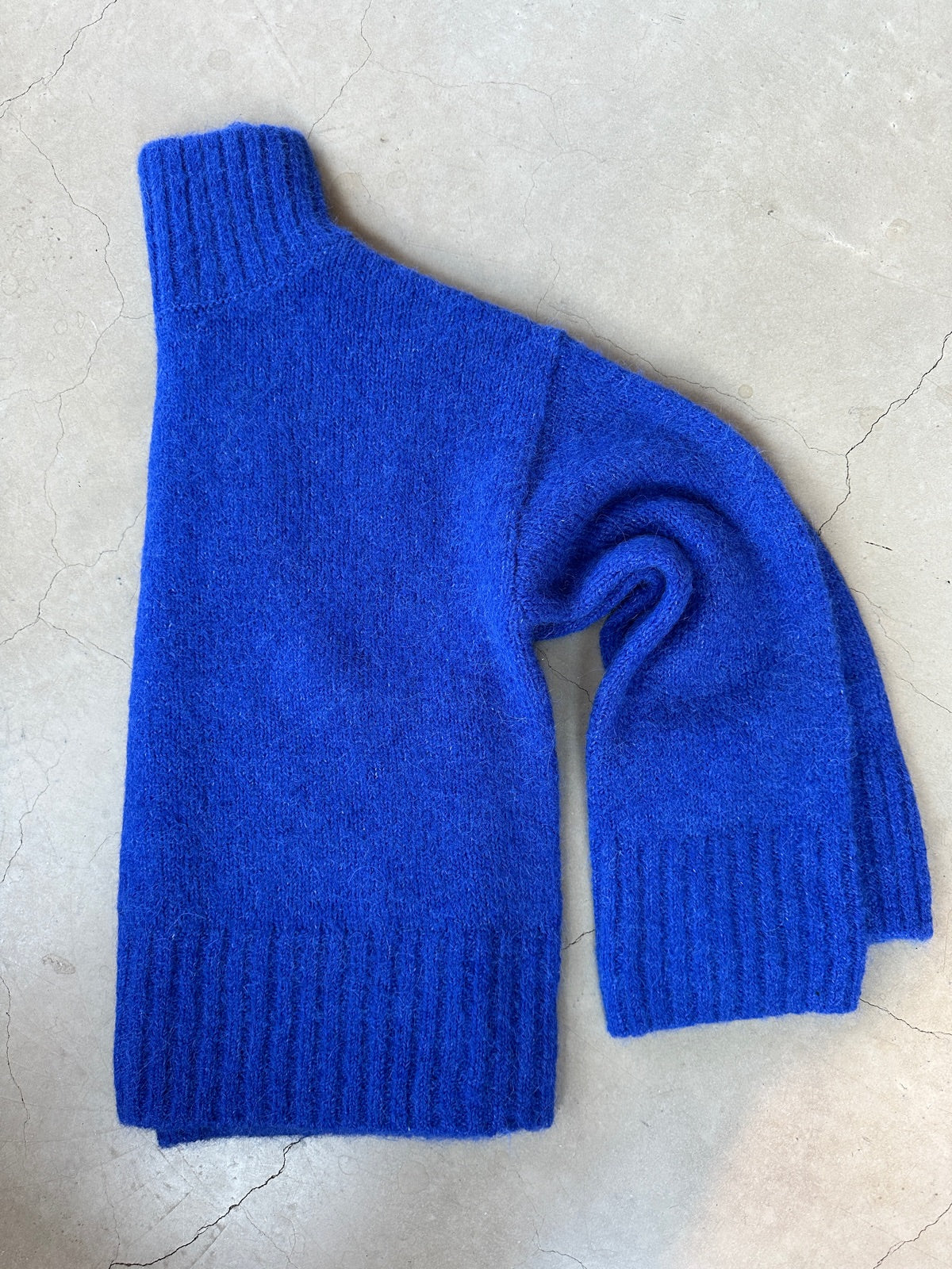 Slfgabriella Long Sleeve Knit High Neck Dazzling Blue
