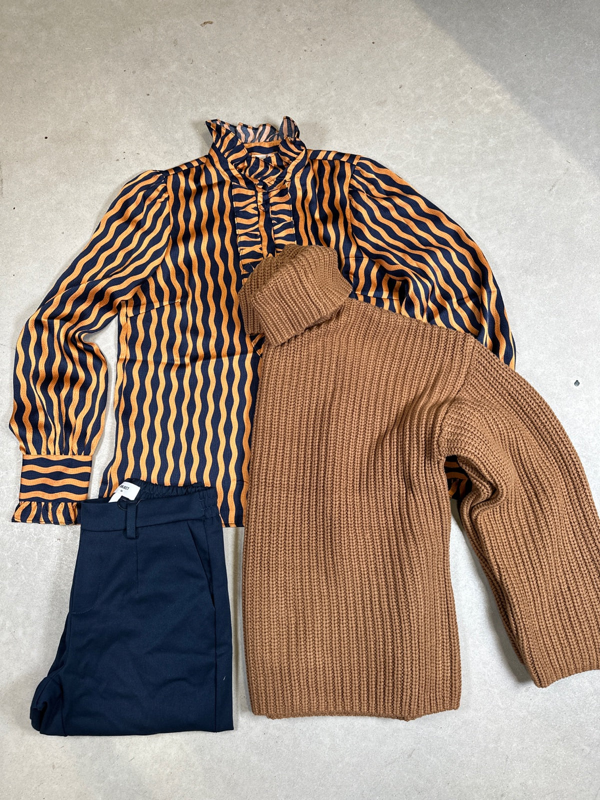 Slfselma Sefika Long Sleeve Knit Rollneck Toasted Coconut
