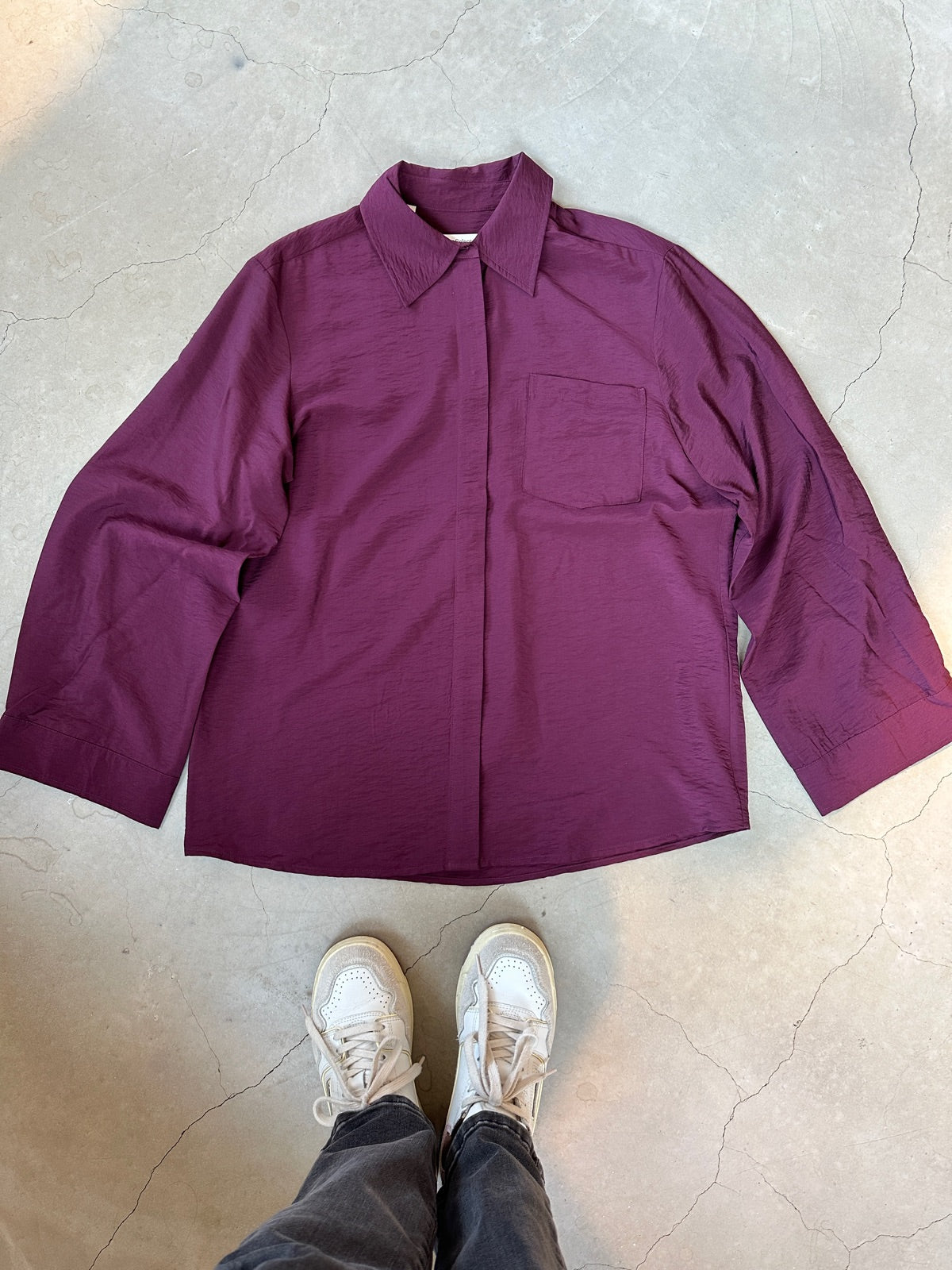 Slfteresa Relaxed Long Sleeve Shirt Fig