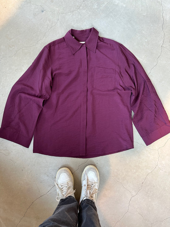 Slfteresa Relaxed Long Sleeve Shirt Fig