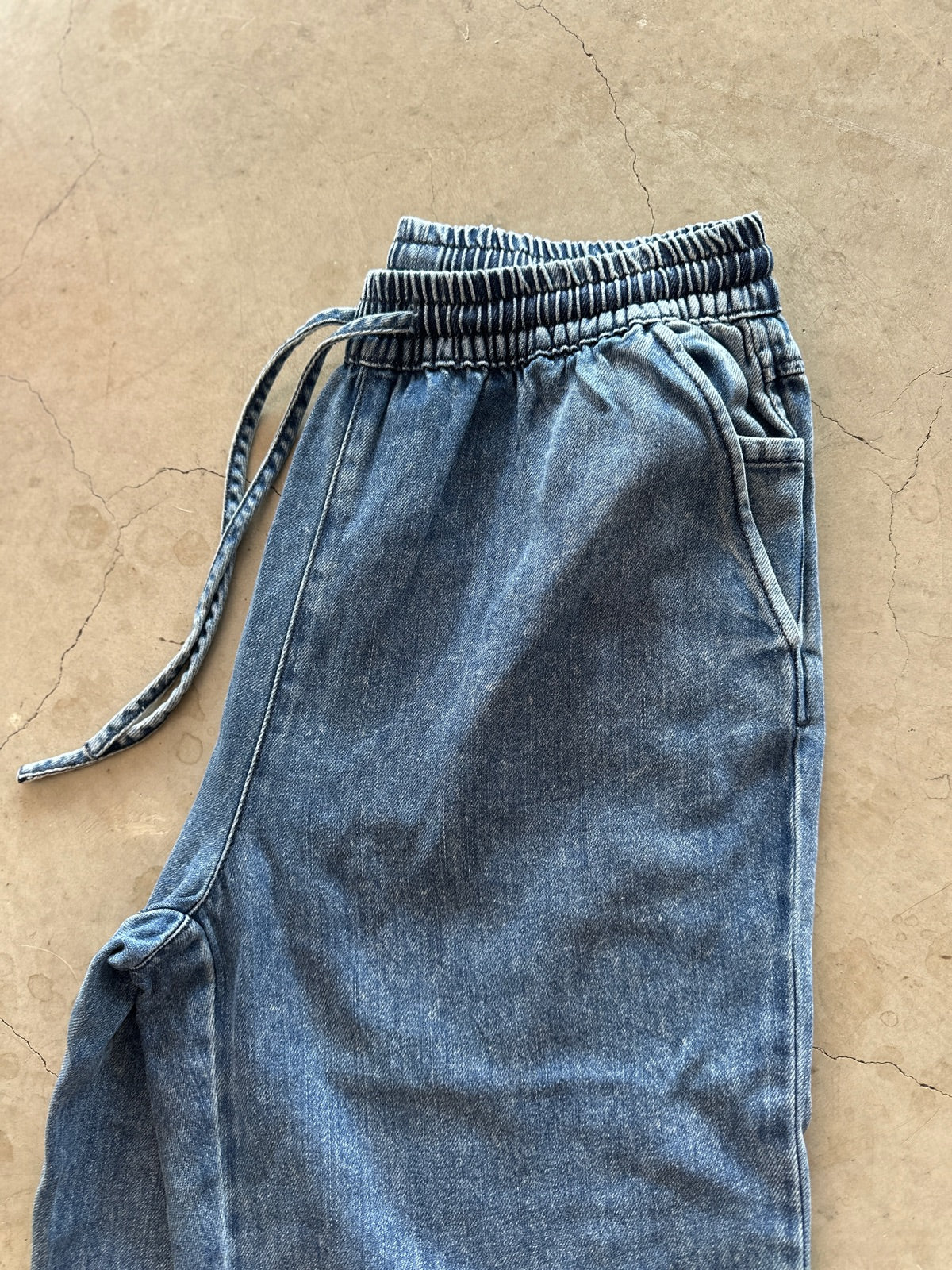 Srkeira Pant  Dark Blue Denim