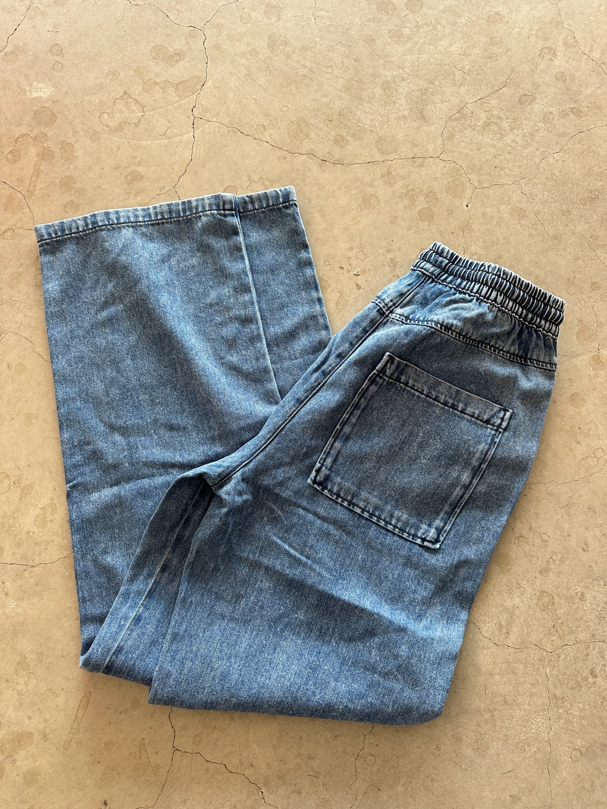 Srkeira Pant  Dark Blue Denim