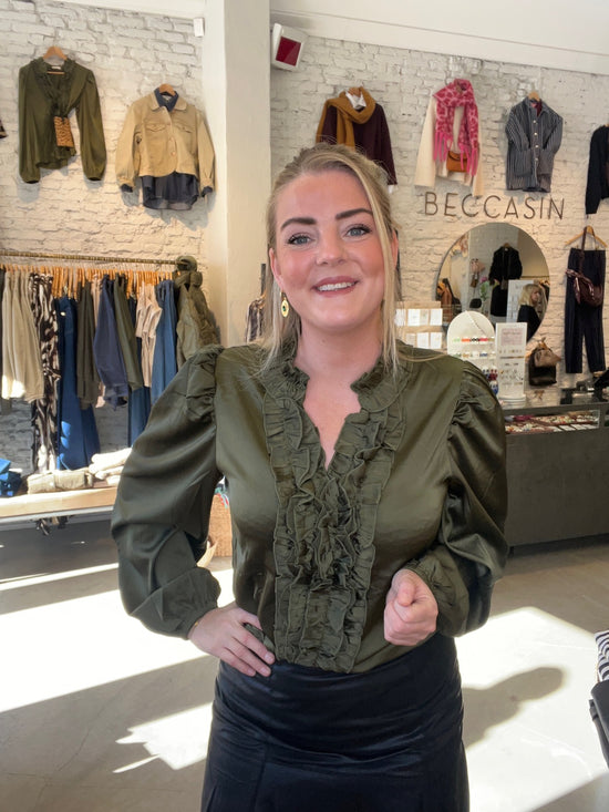 Steff Blouse  Khaki