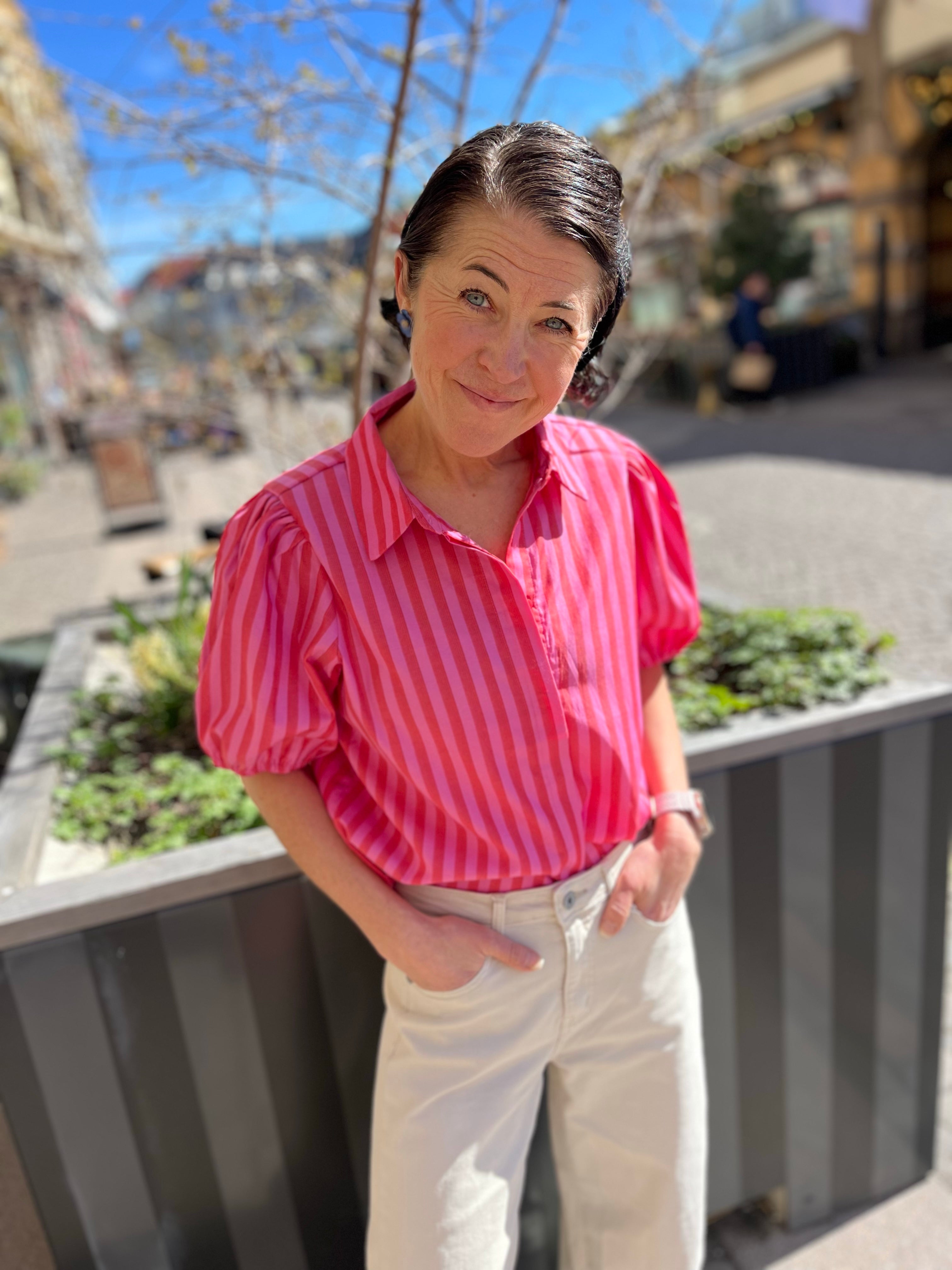 Viastana Shirt Hibiscus