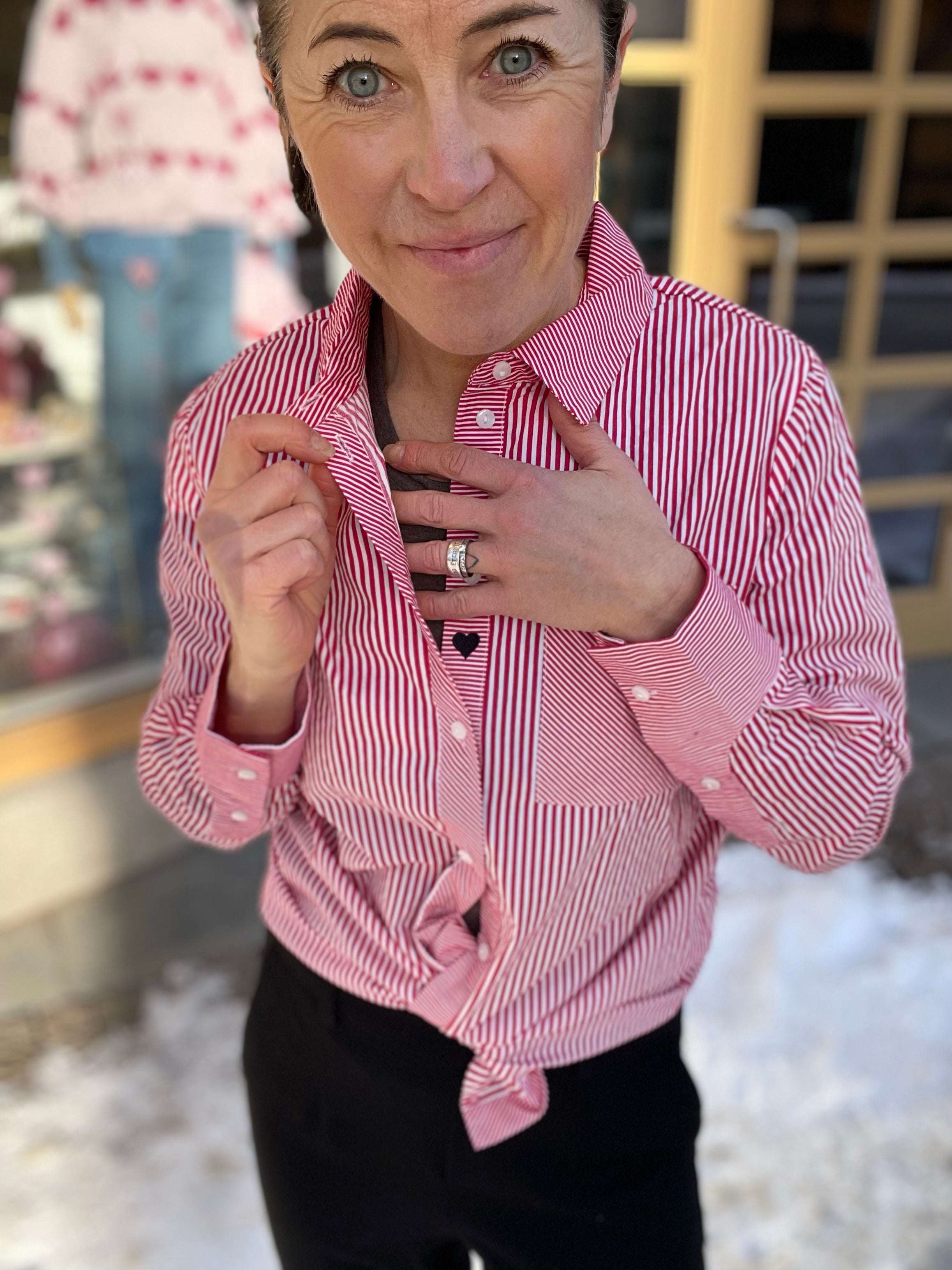 Viblake Long Sleeve Shirt Snow White Jazzy