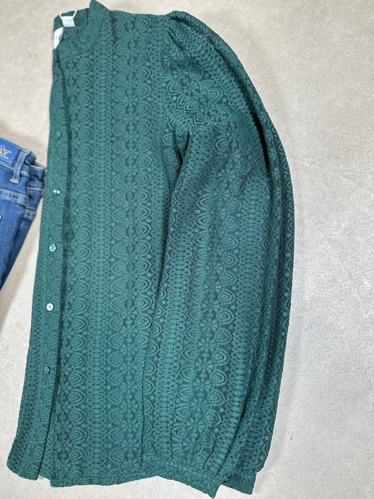 Vichikka Lace Long Sleeve Shirt Ponderosa Pine