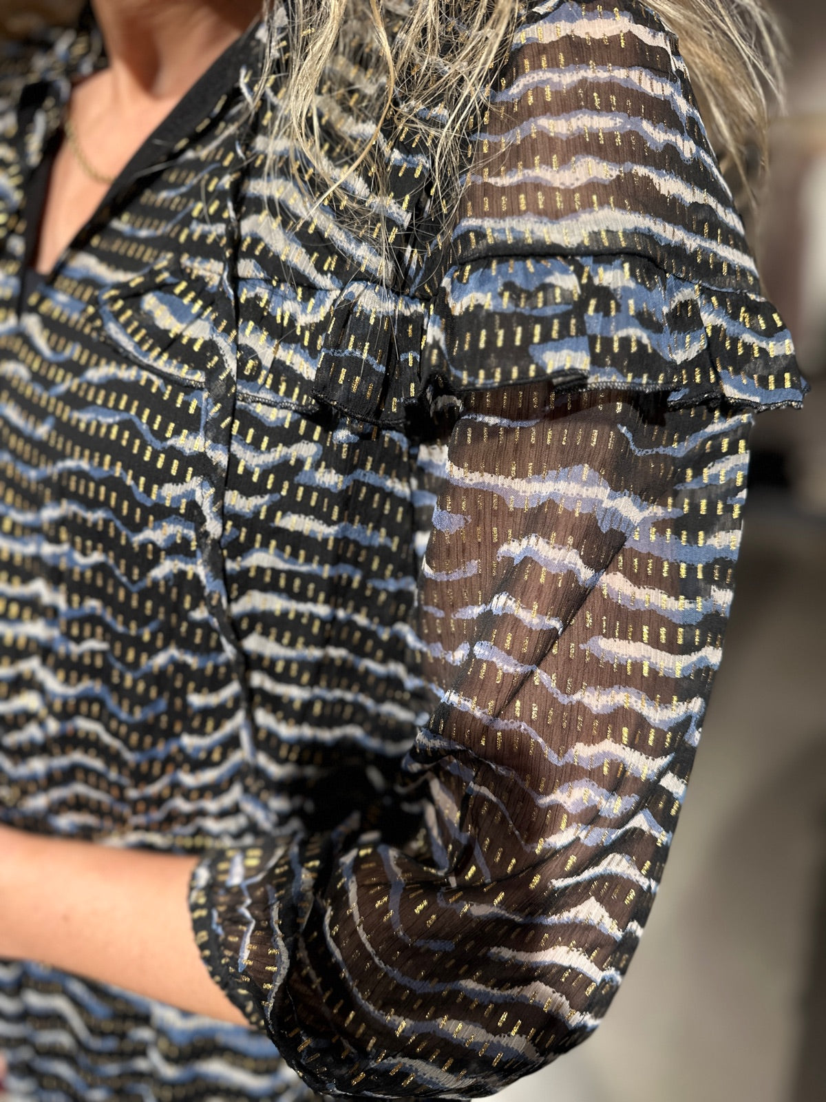 Vidarcy Ida Ankle Dress Bijou Blue Ida