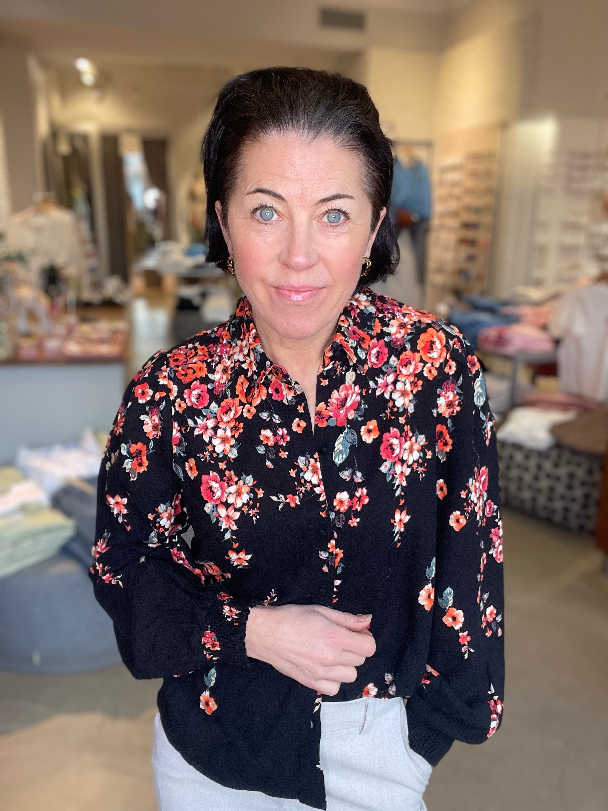 Vielma Bai Long Sleeve Shirt Black Beauty Bai