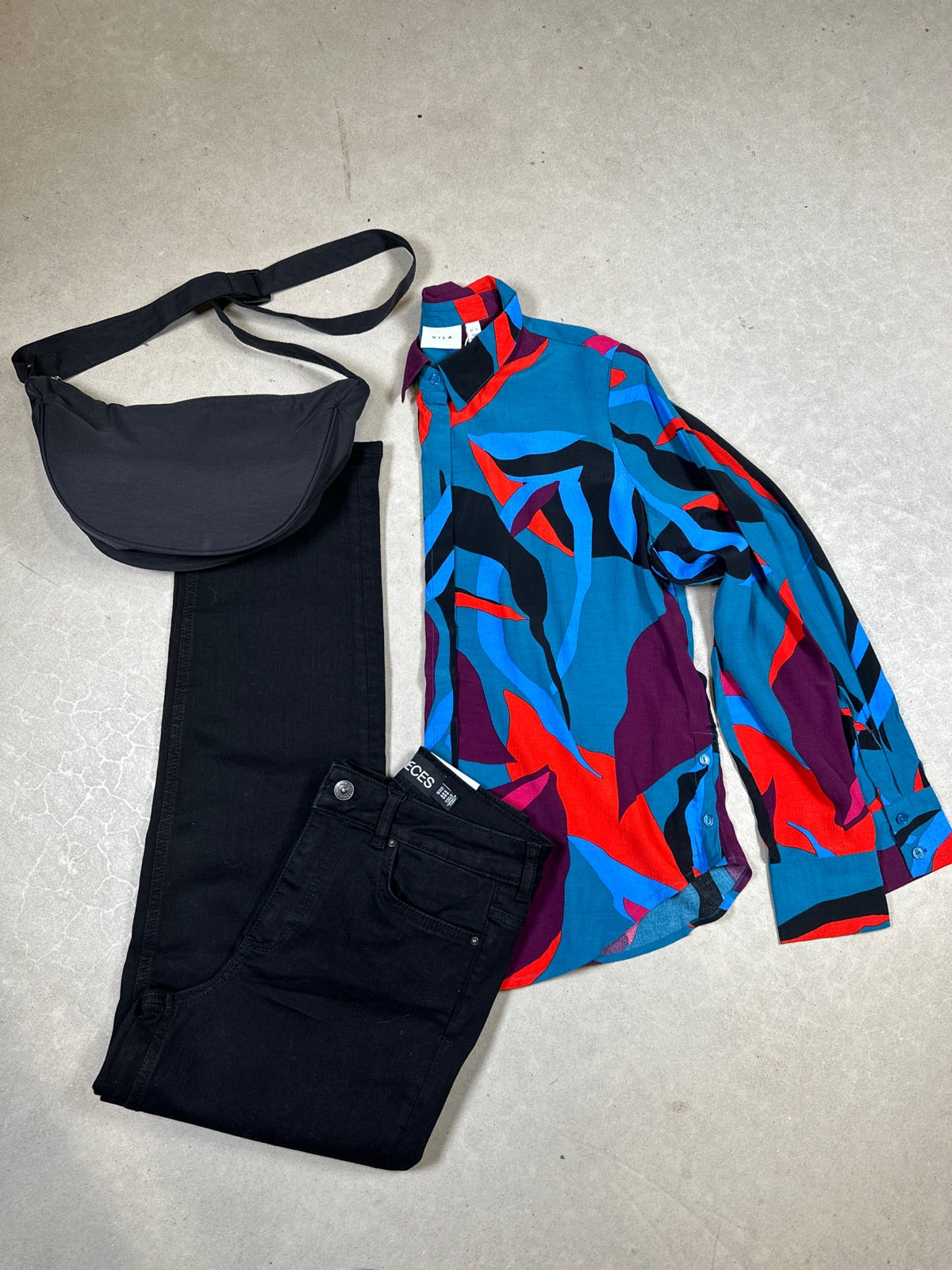 Vikikki Tiana Long Sleeve Shirt Moroccan Blue Tiana