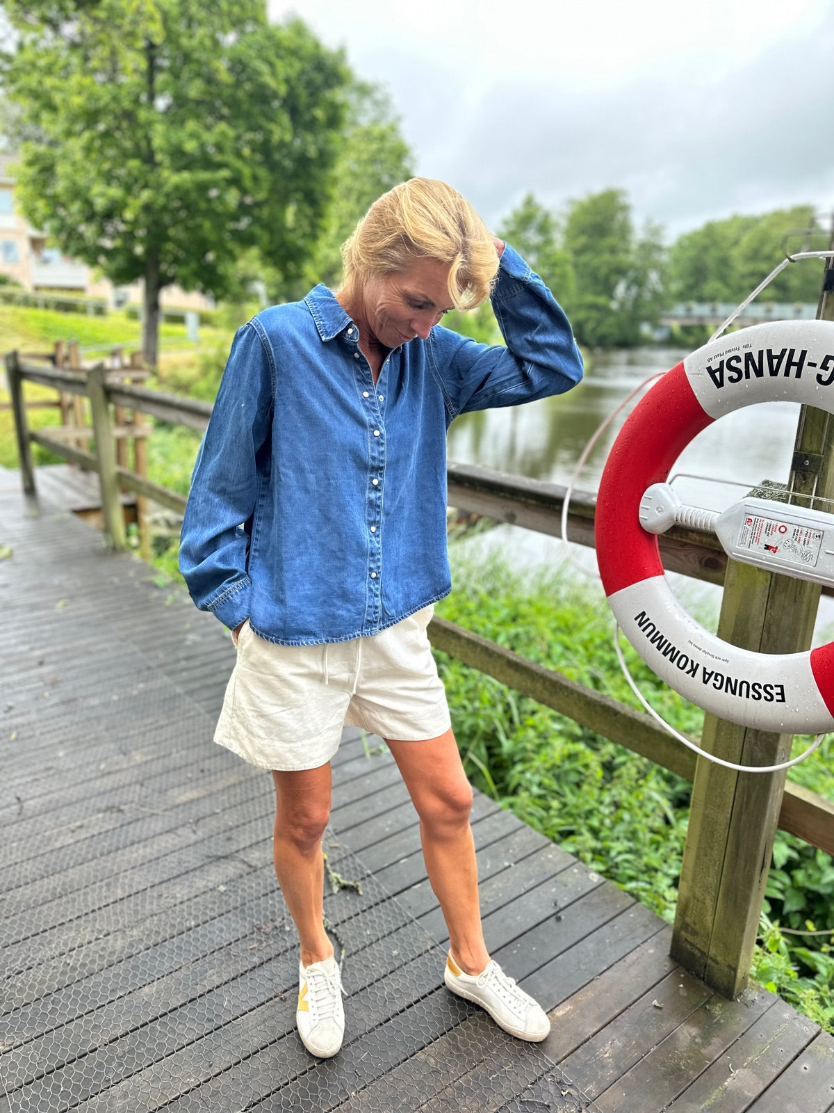 Viprisilla Shorts Super Light Natural Melan